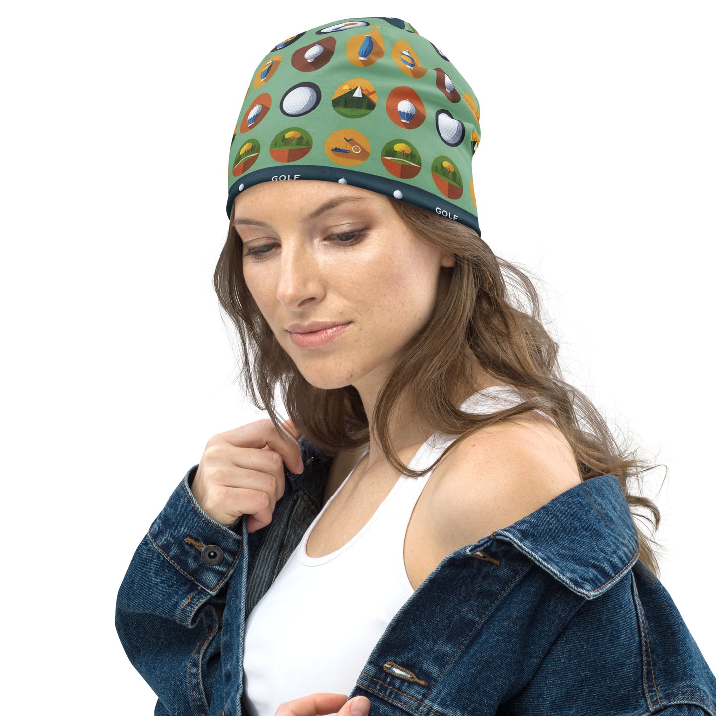 All-Over Print Beanie