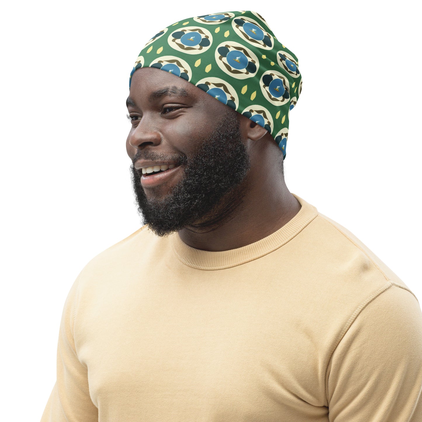 All-Over Print Beanie