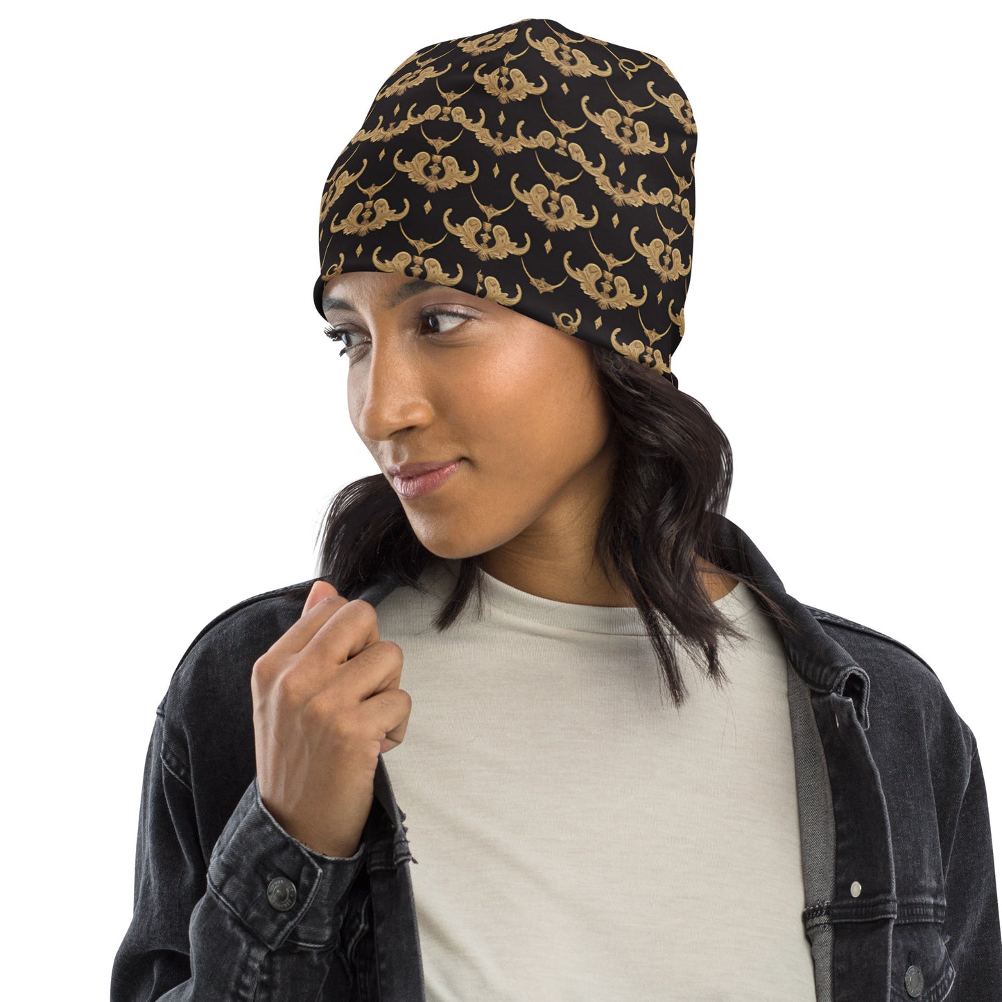 All-Over Print Beanie