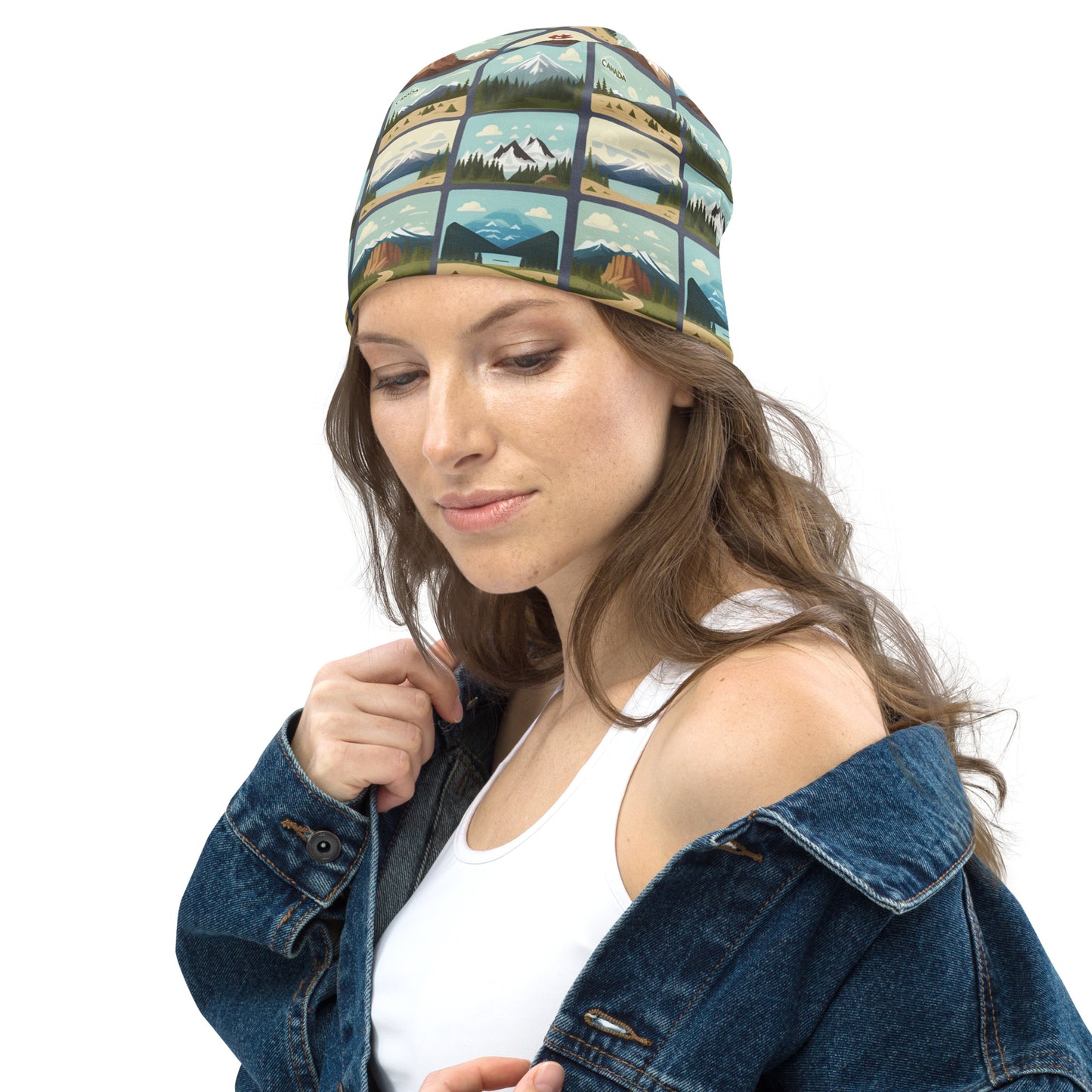 All-Over Print Beanie