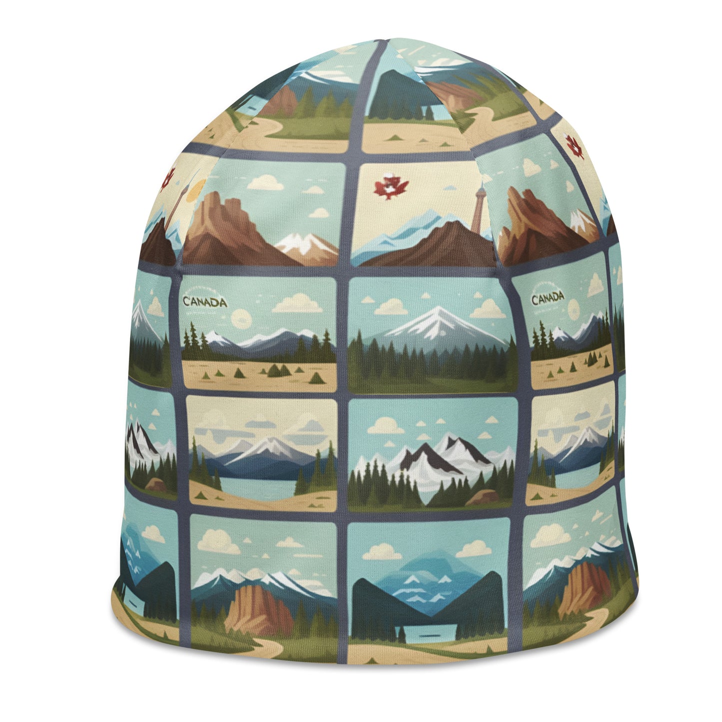 All-Over Print Beanie