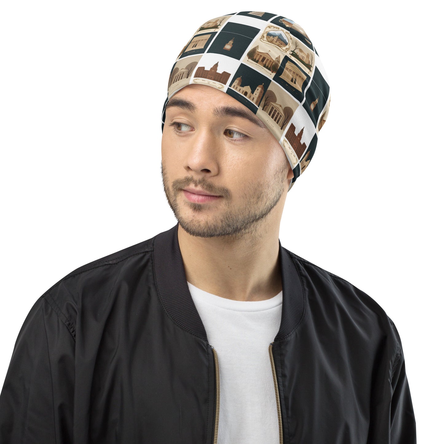 All-Over Print Beanie