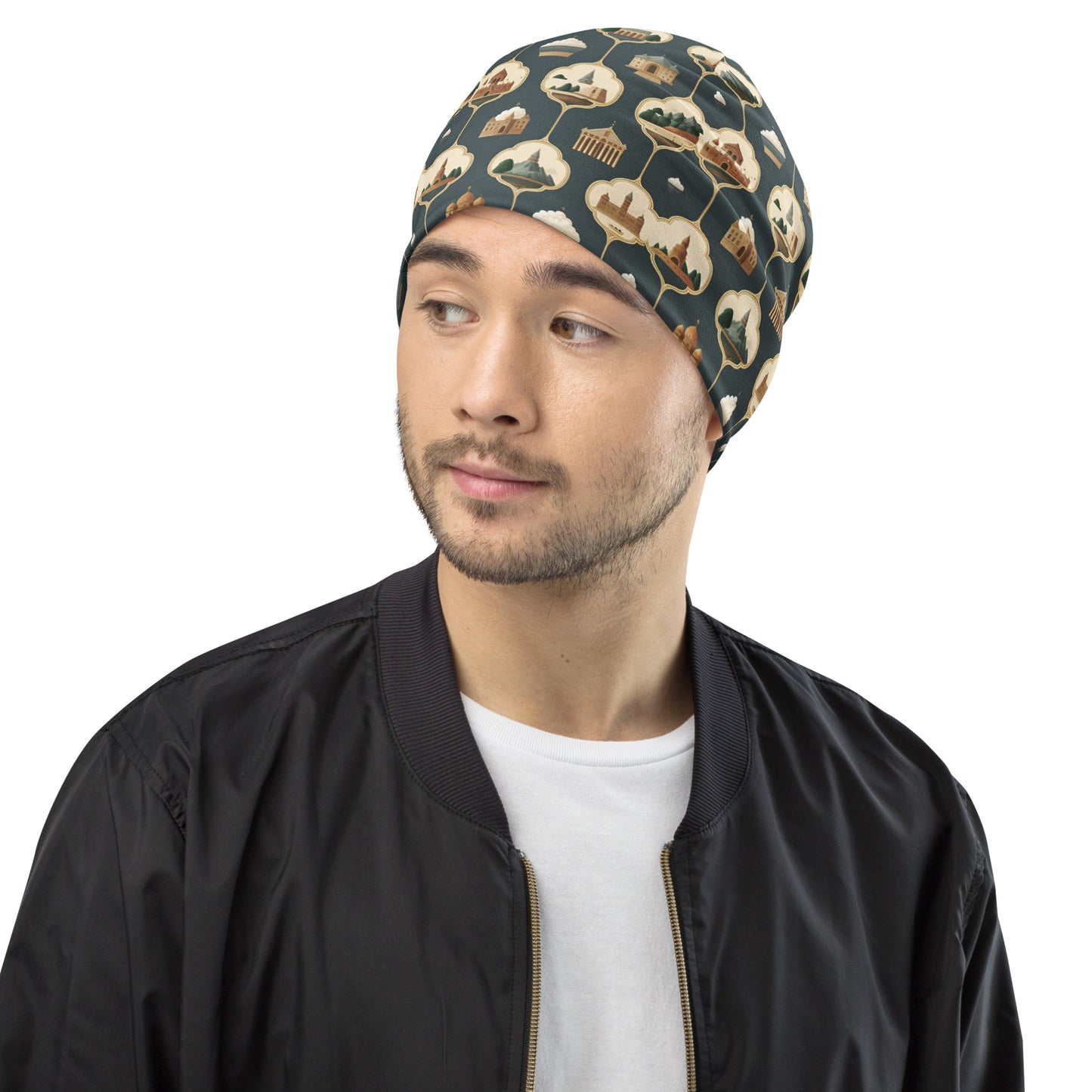 All-Over Print Beanie