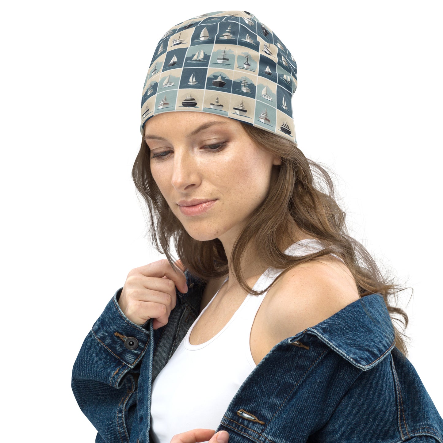 All-Over Print Beanie