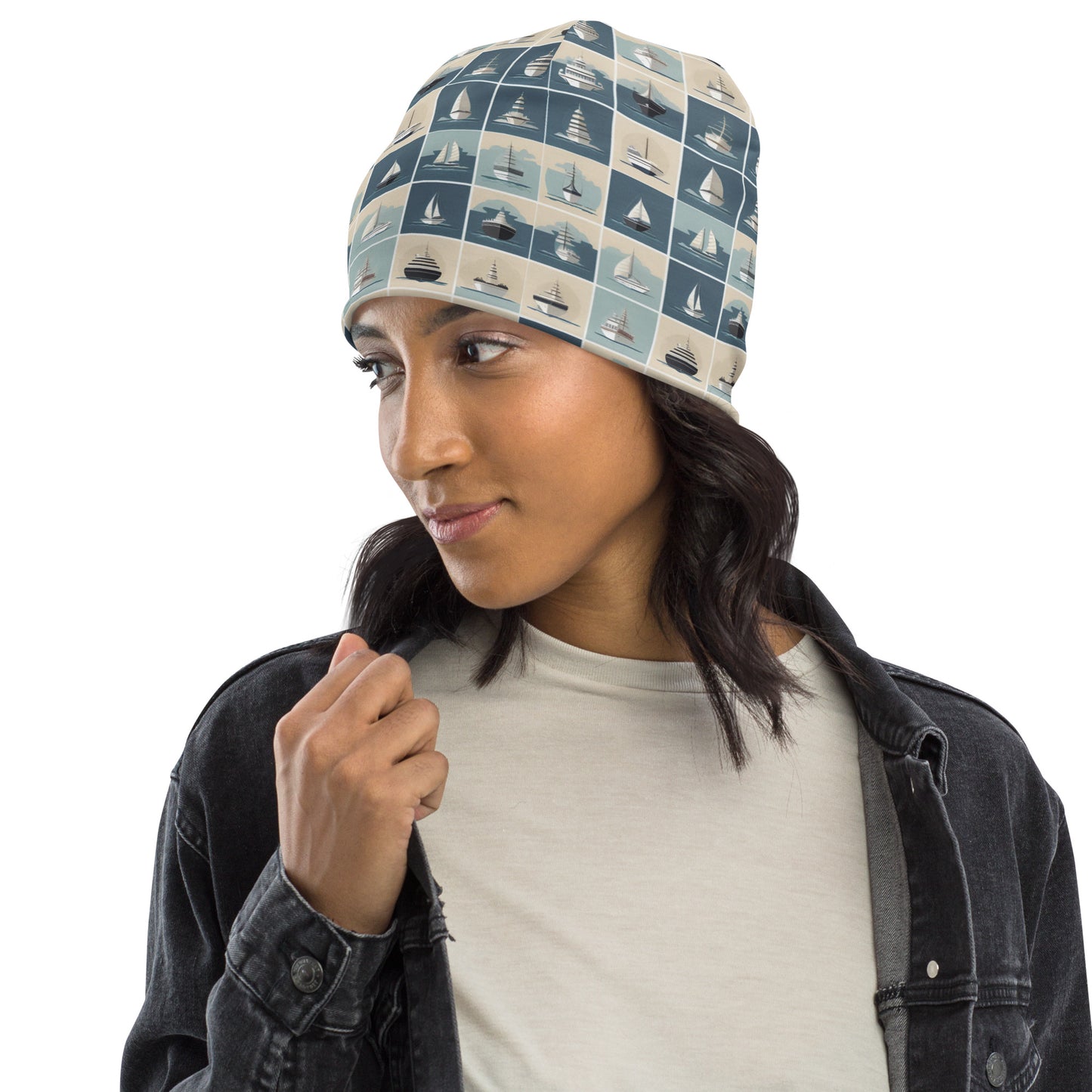 All-Over Print Beanie