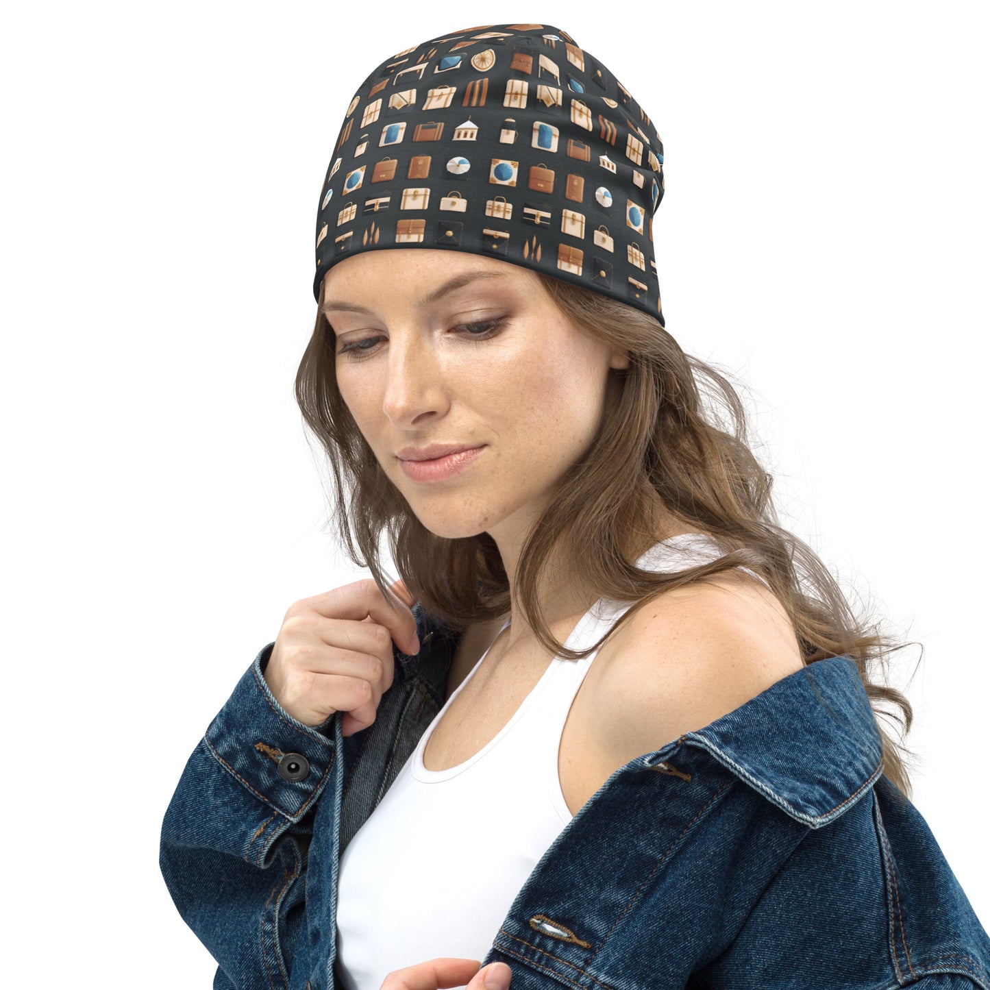 All-Over Print Beanie