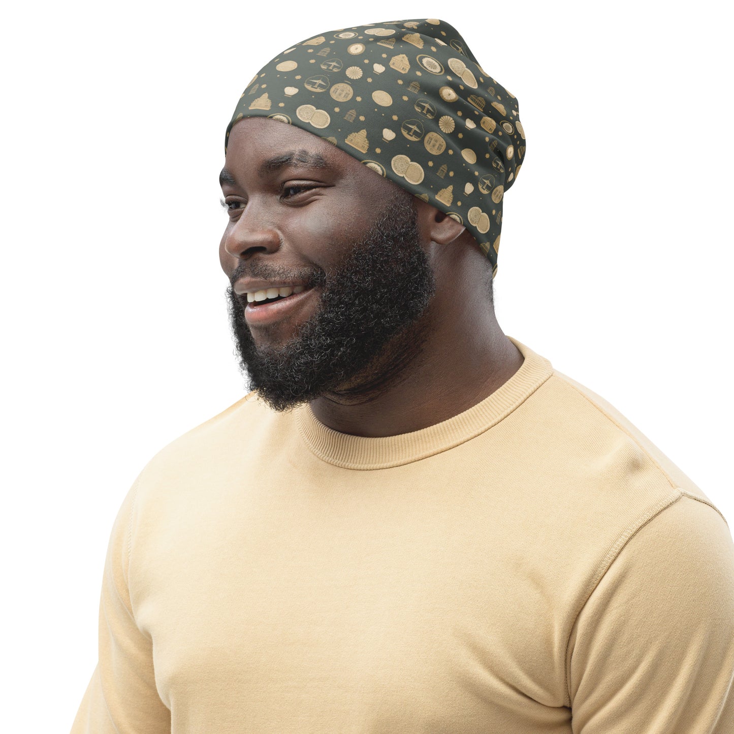 All-Over Print Beanie