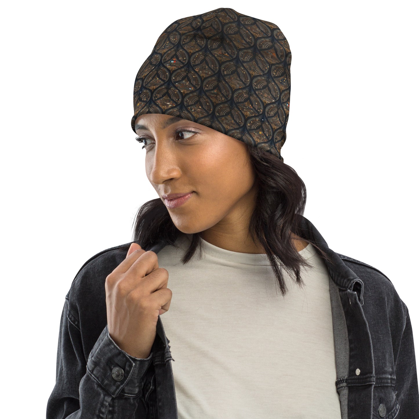 All-Over Print Beanie