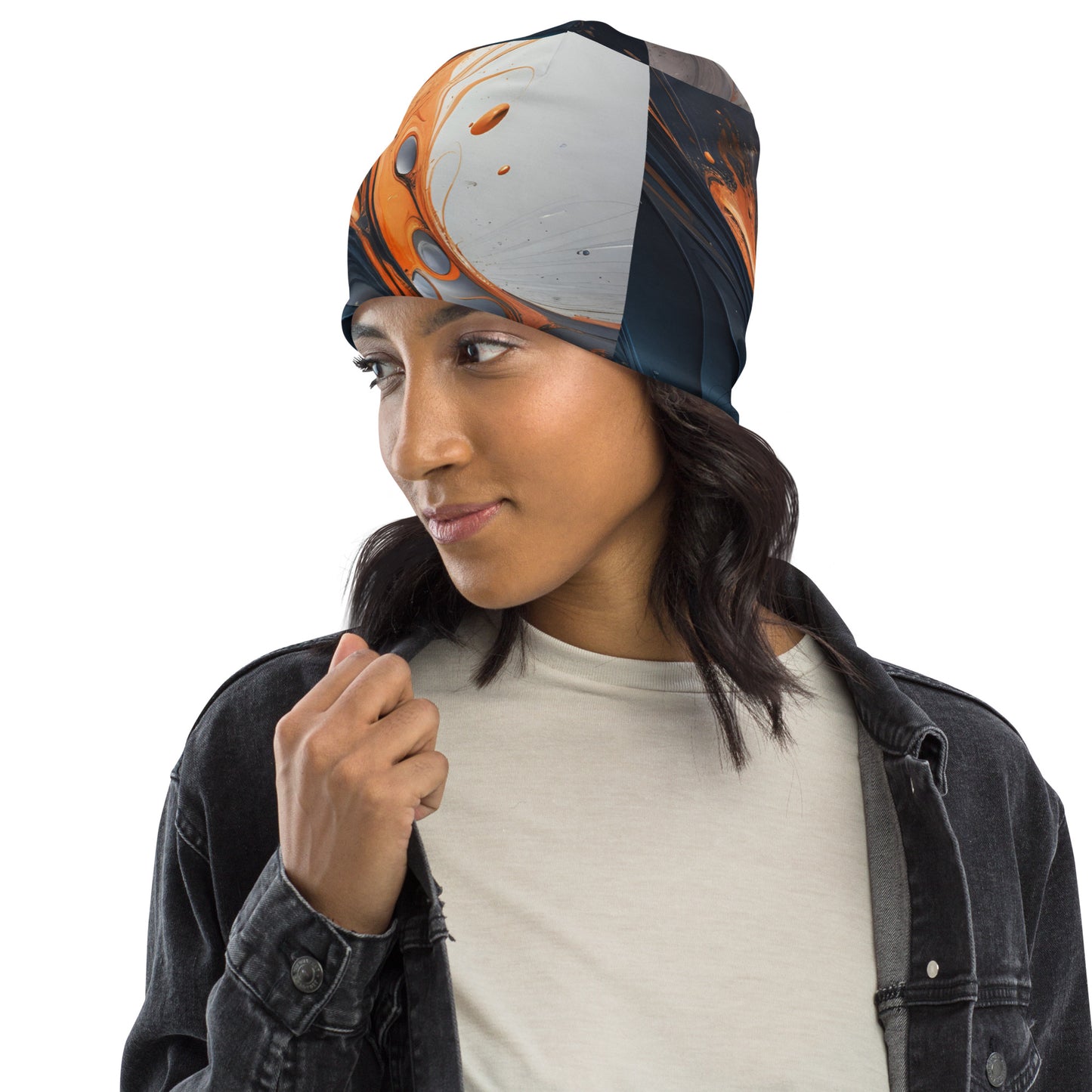 All-Over Print Beanie