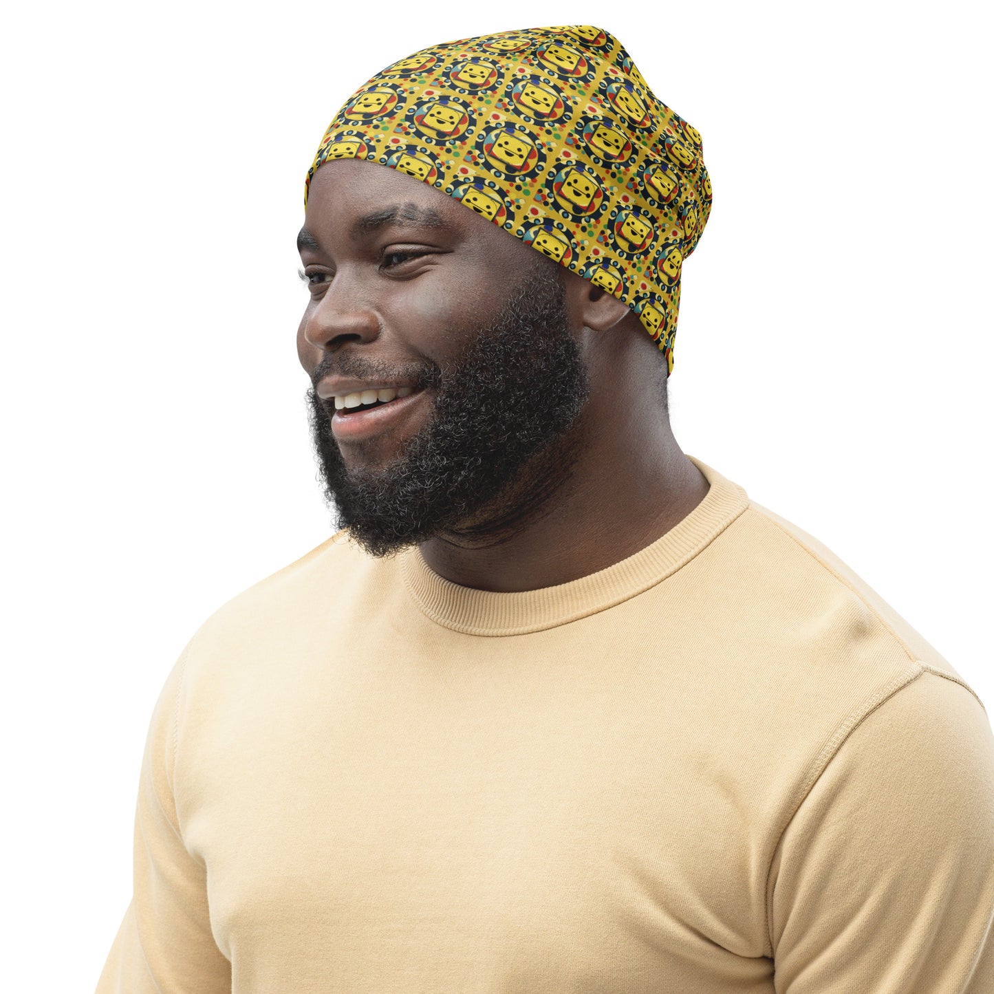 All-Over Print Beanie