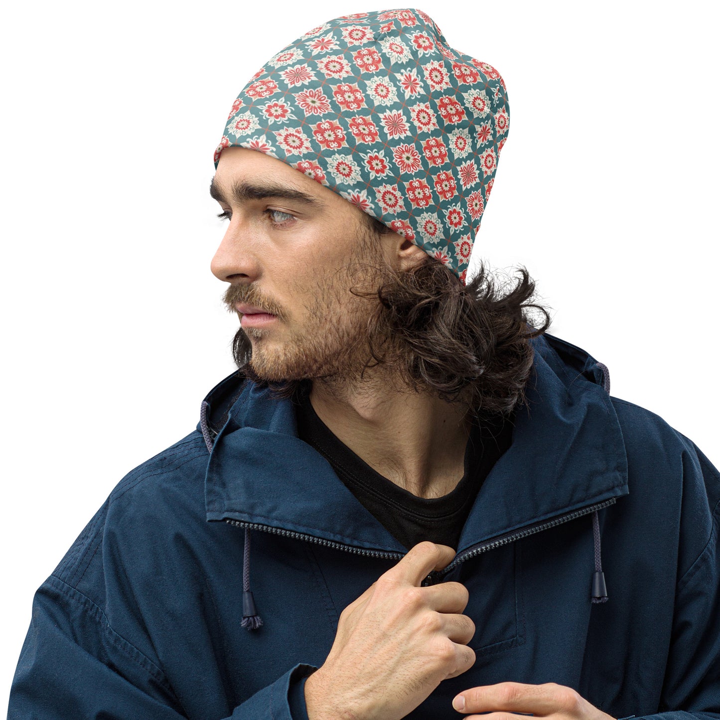 All-Over Print Beanie