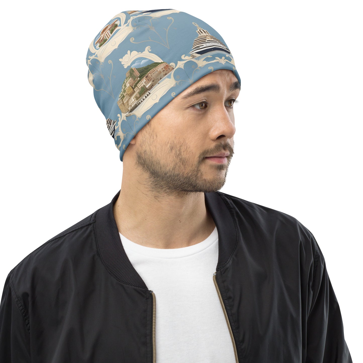 All-Over Print Beanie