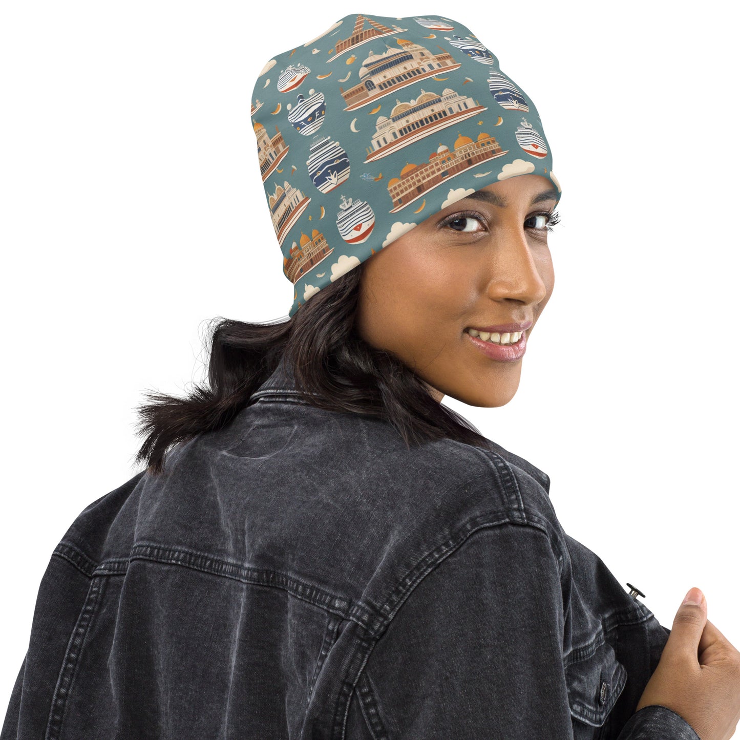 All-Over Print Beanie