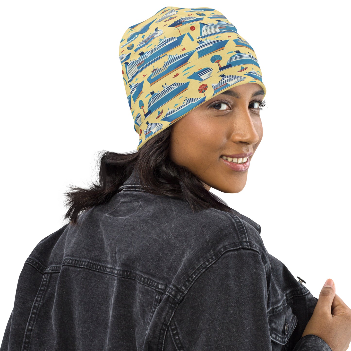 All-Over Print Beanie