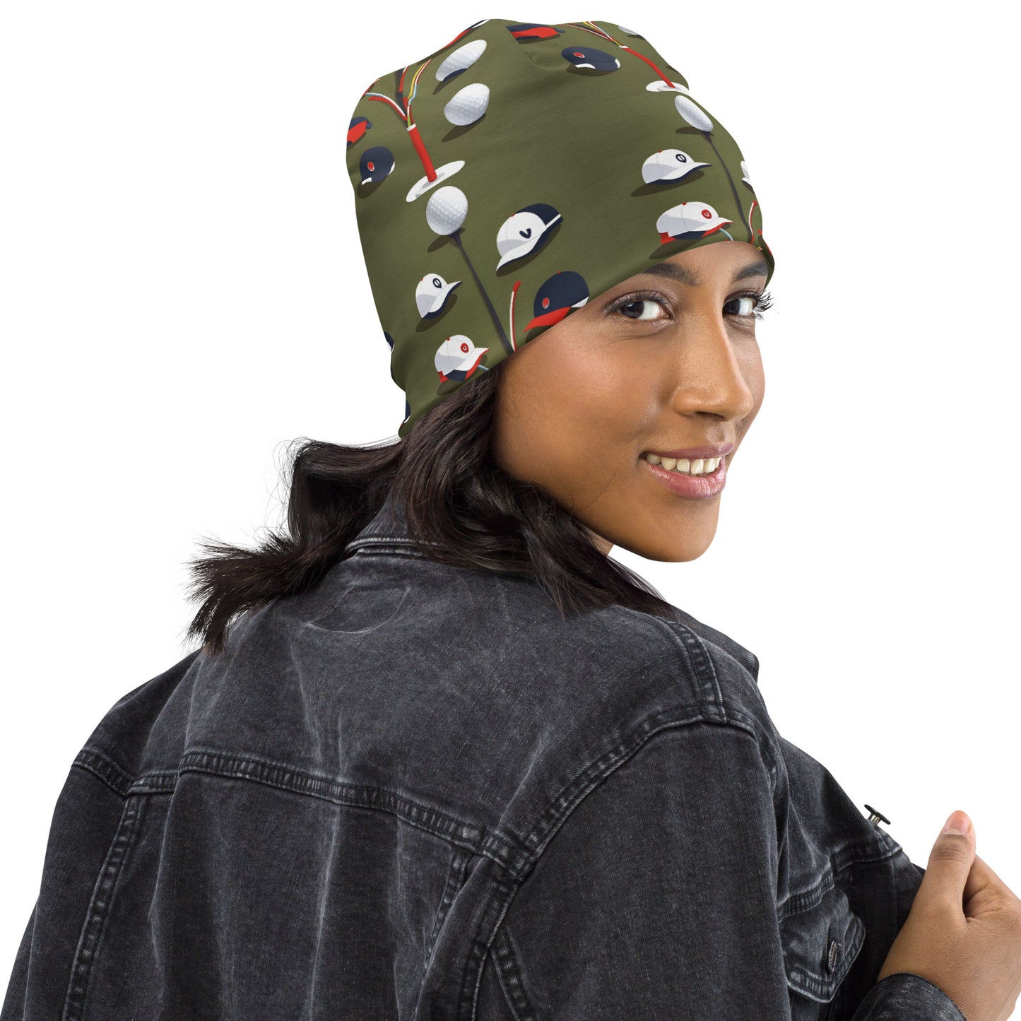 All-Over Print Beanie