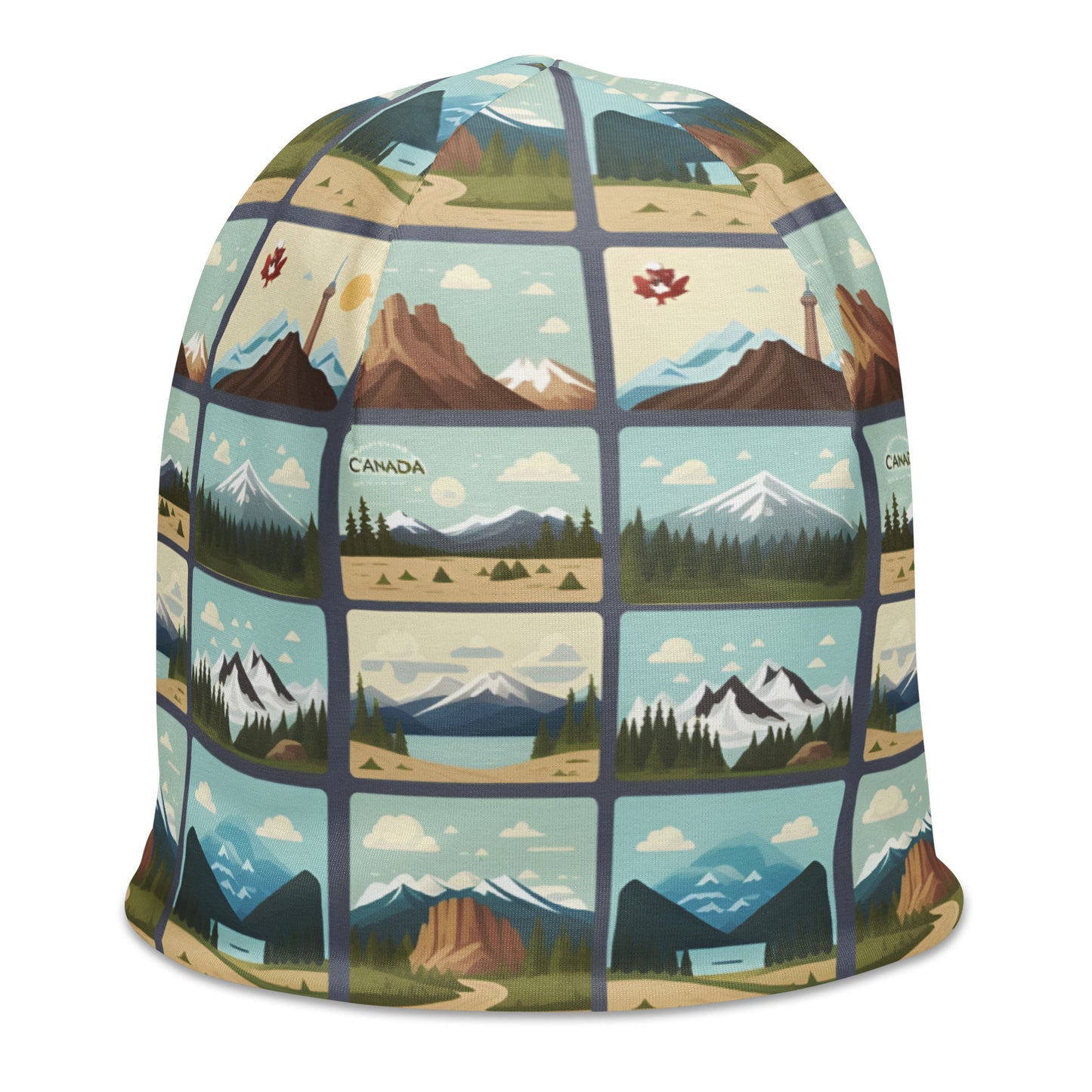 All-Over Print Beanie