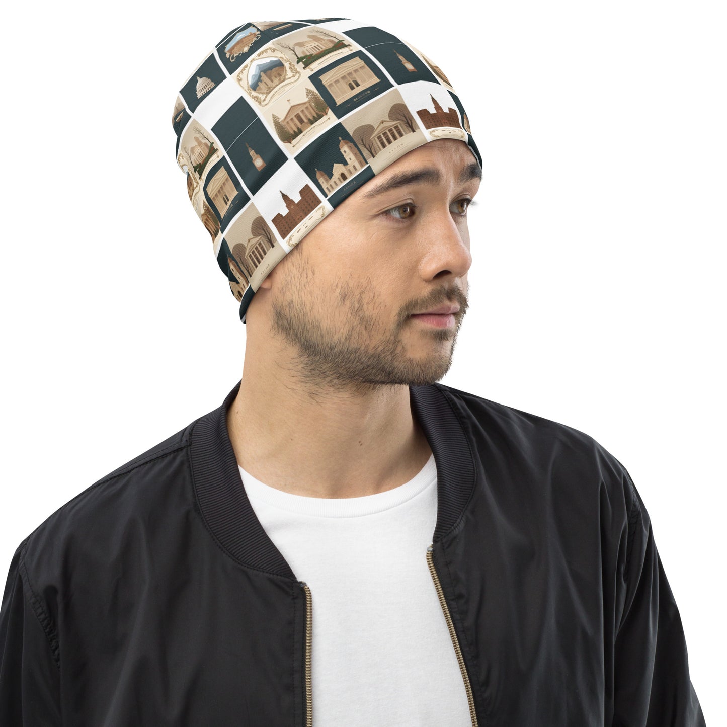 All-Over Print Beanie