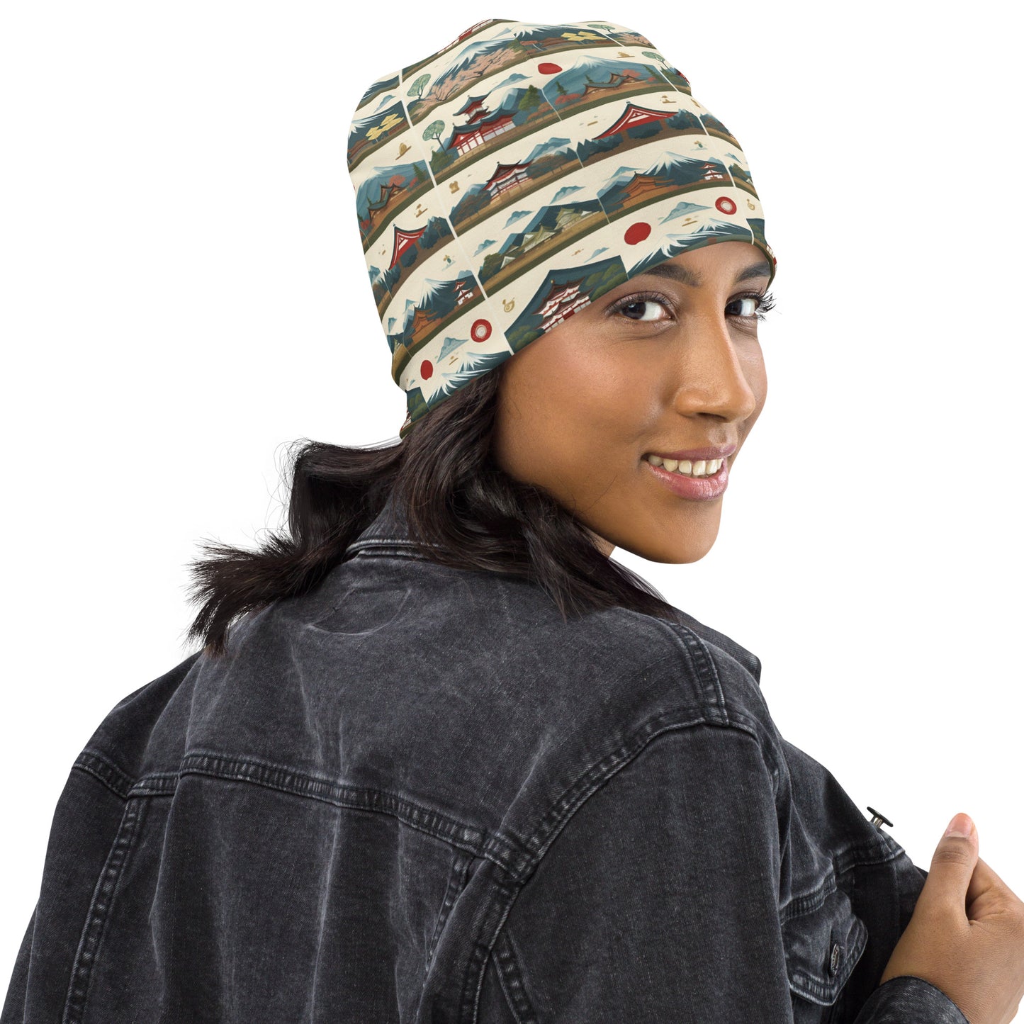 All-Over Print Beanie