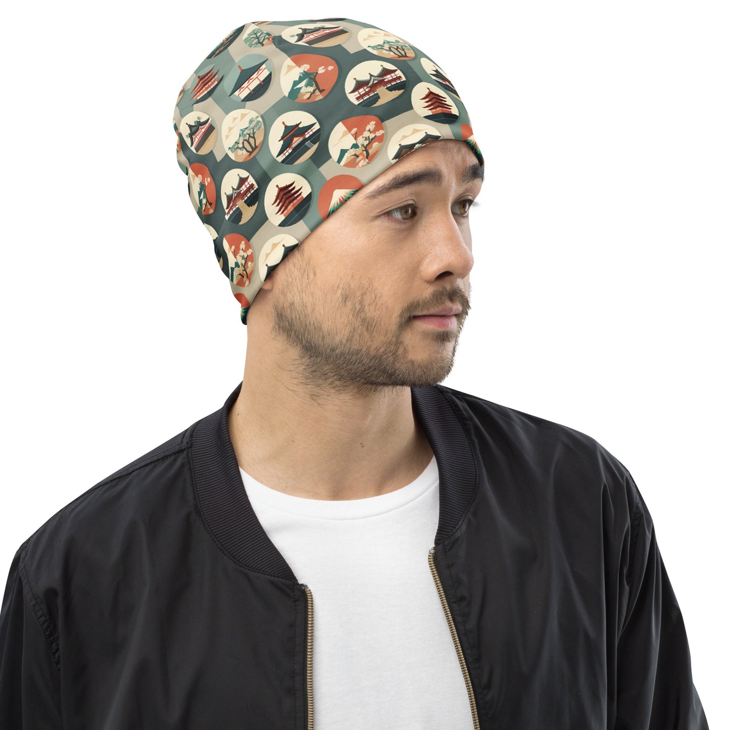 All-Over Print Beanie