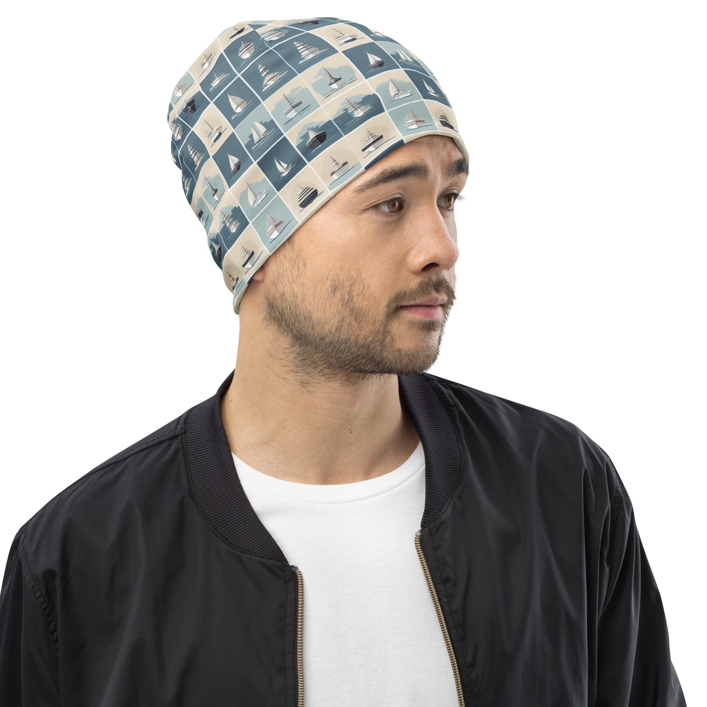 All-Over Print Beanie