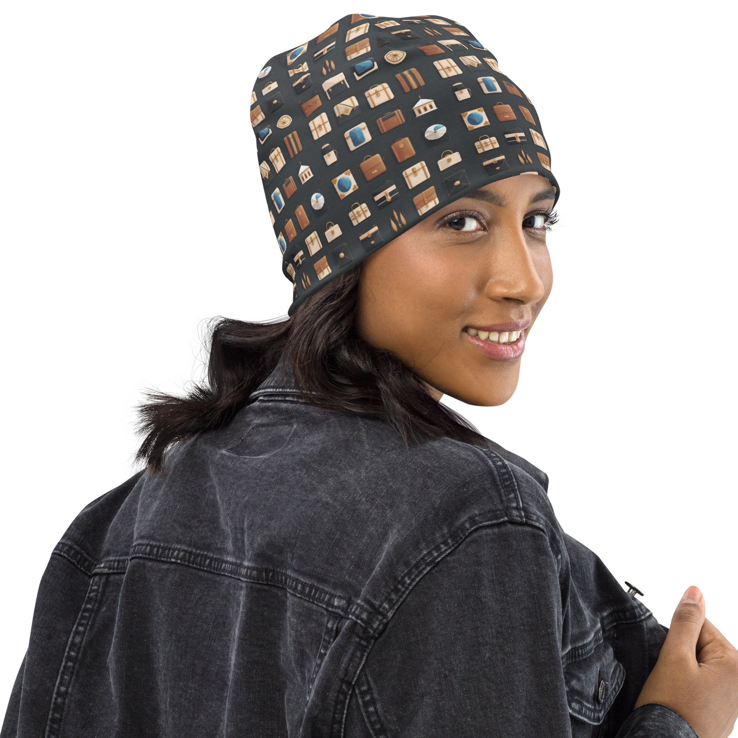 All-Over Print Beanie