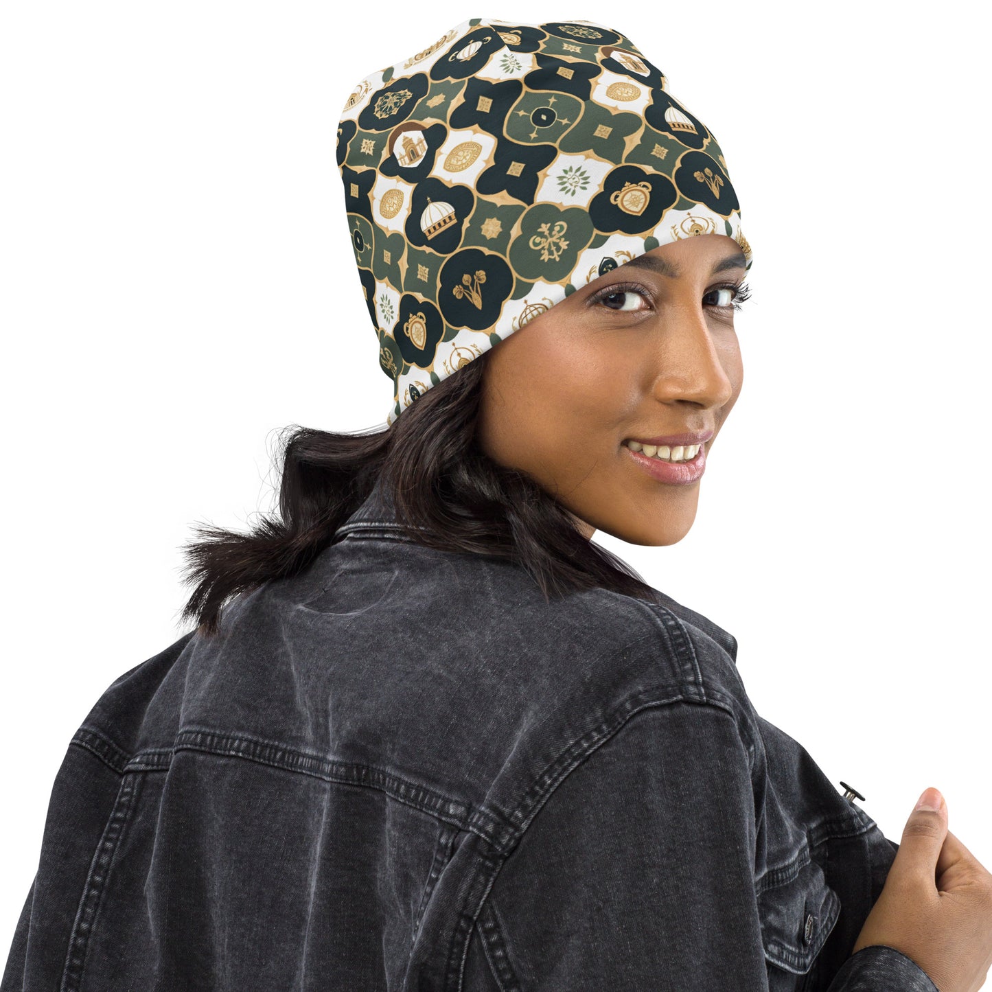 All-Over Print Beanie