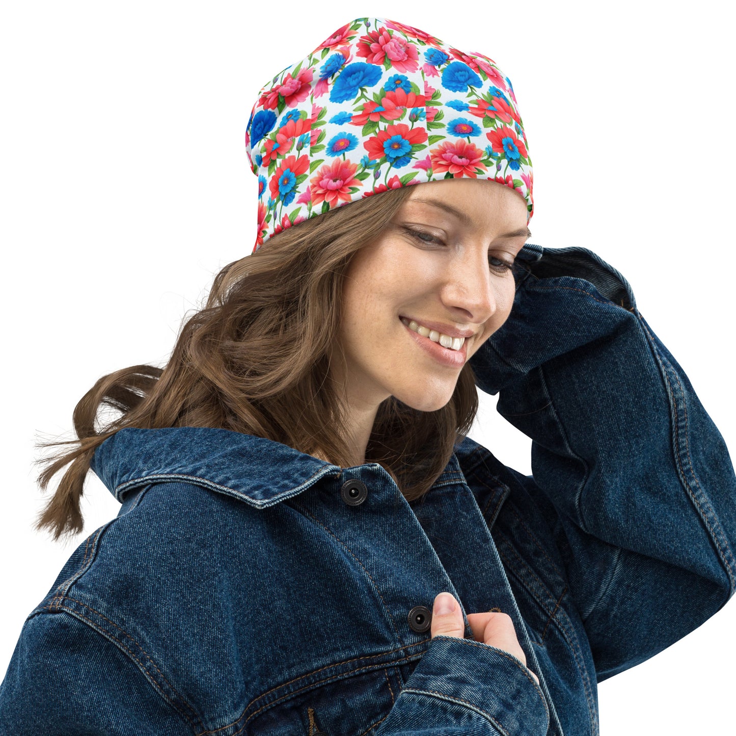 All-Over Print Beanie