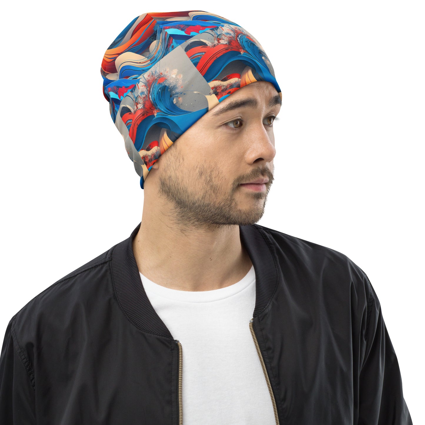 All-Over Print Beanie