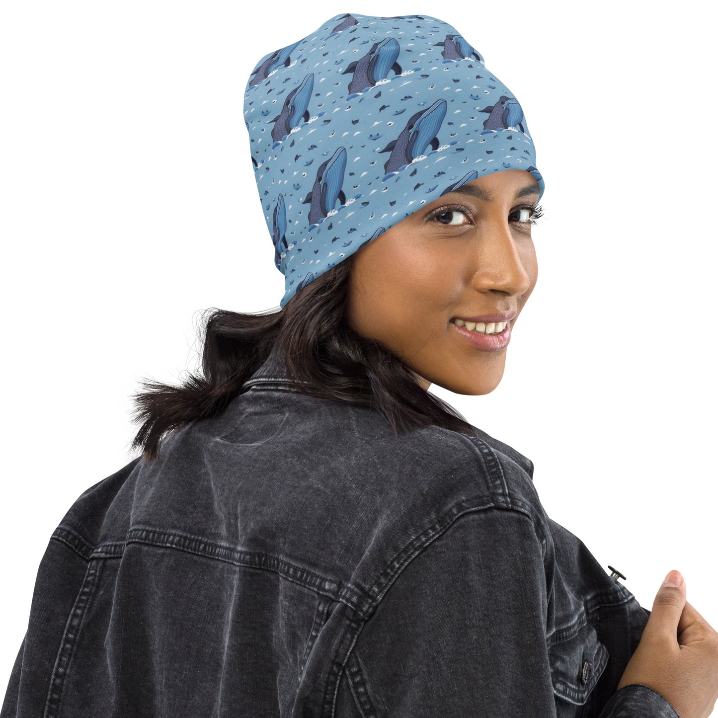 All-Over Print Beanie