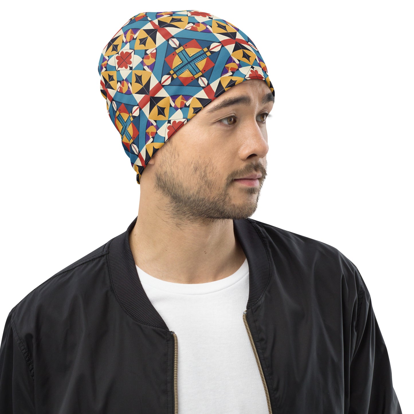 All-Over Print Beanie