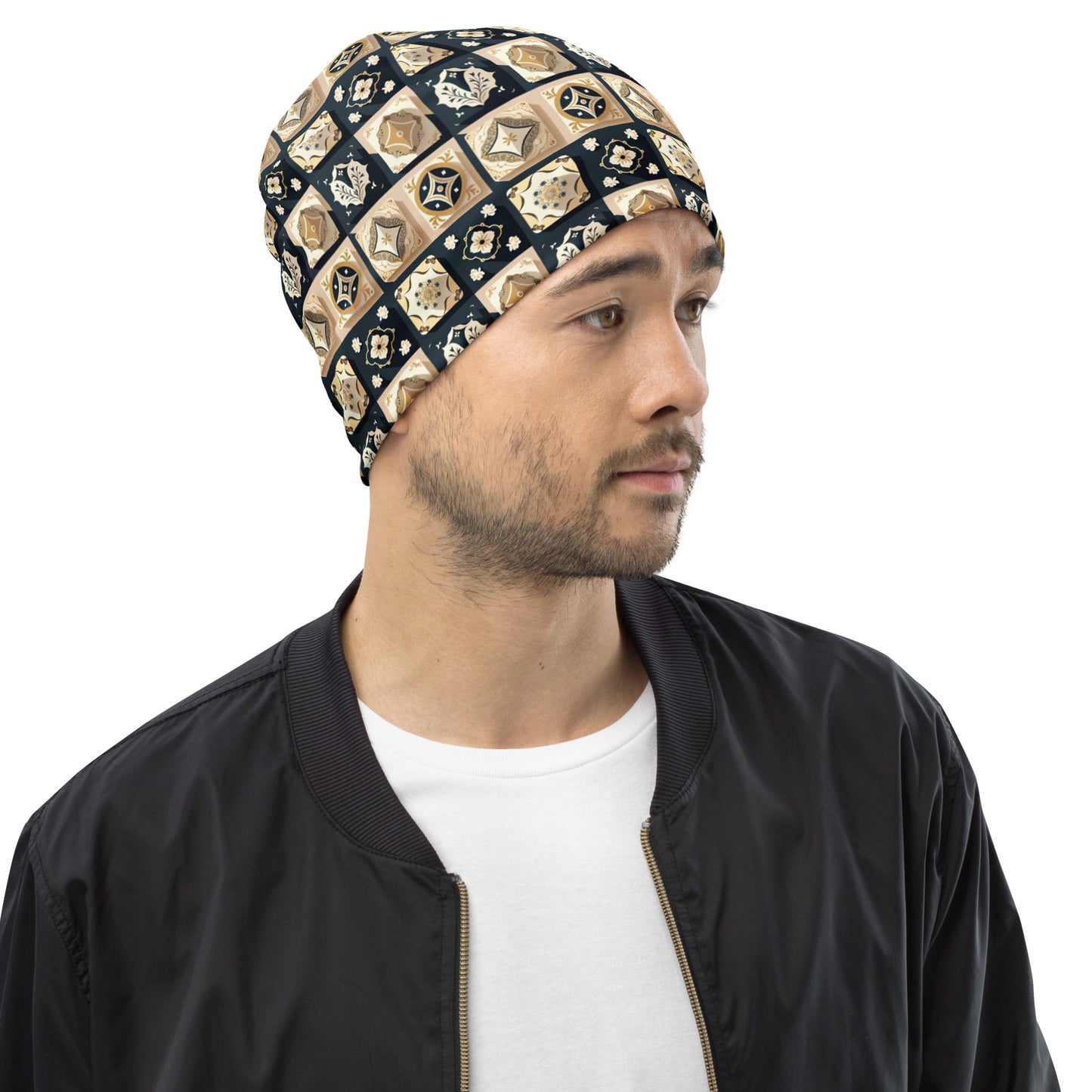 All-Over Print Beanie