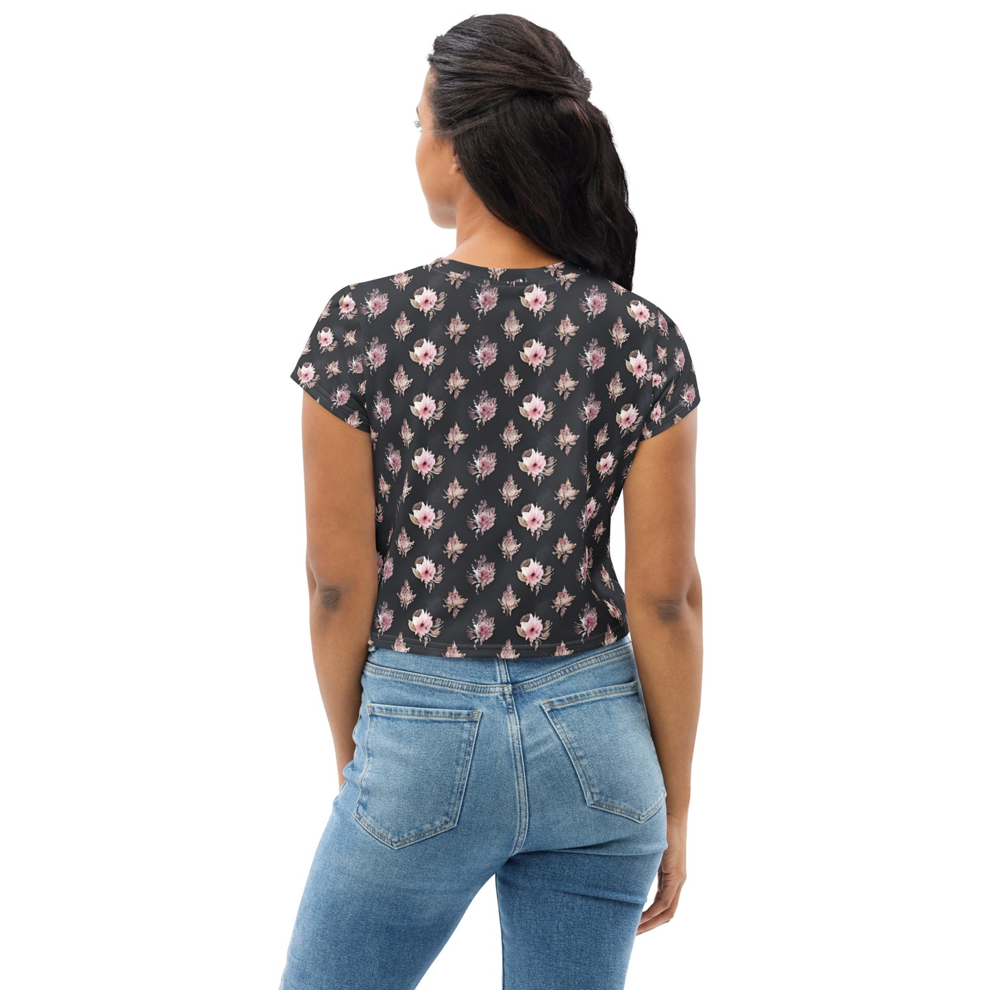 All-Over Print Crop Tee