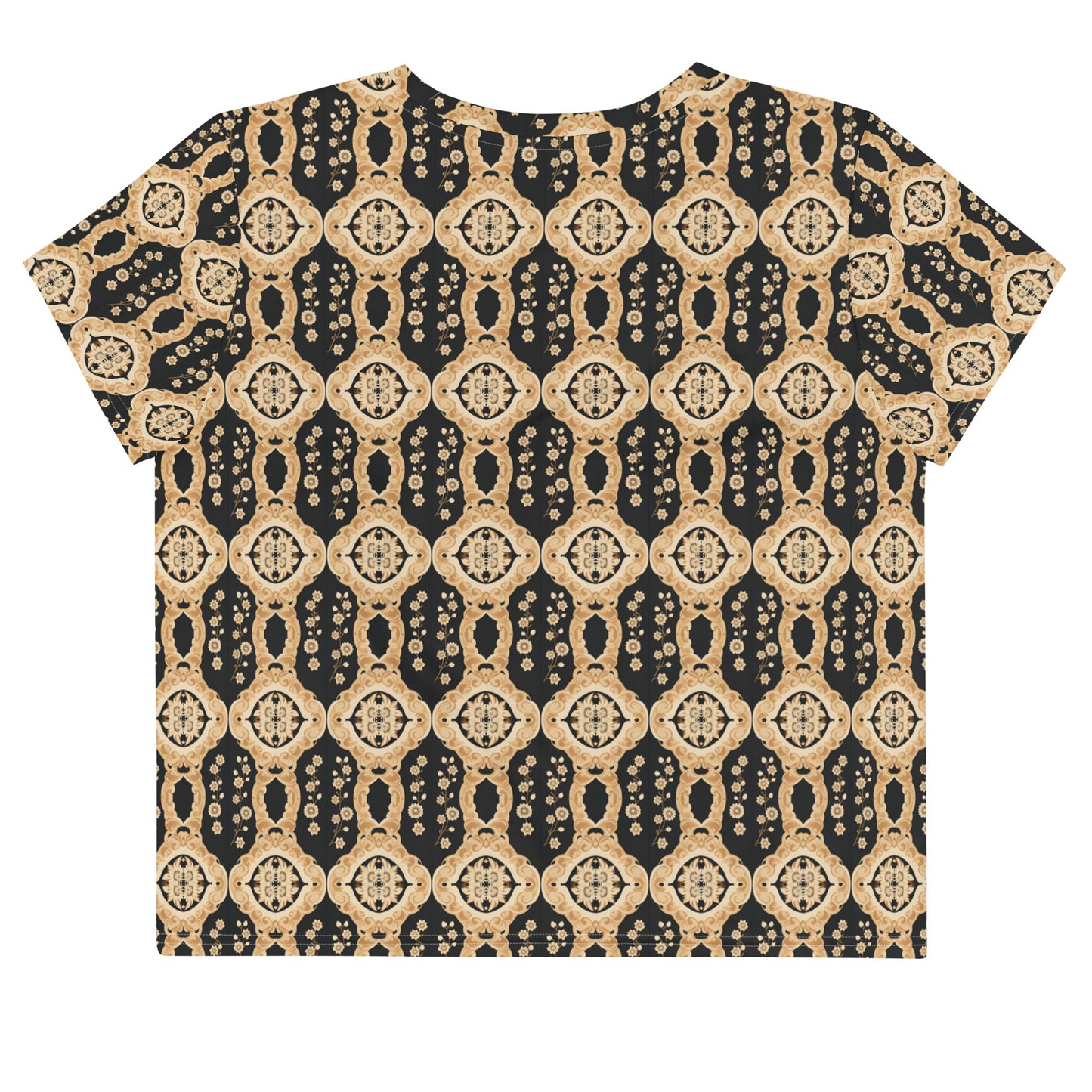 All-Over Print Crop Tee