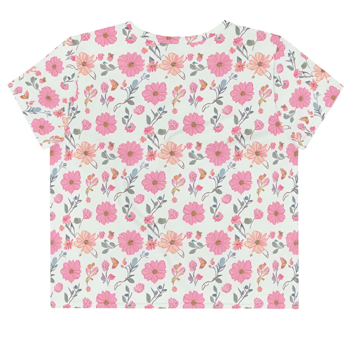 All-Over Print Crop Tee