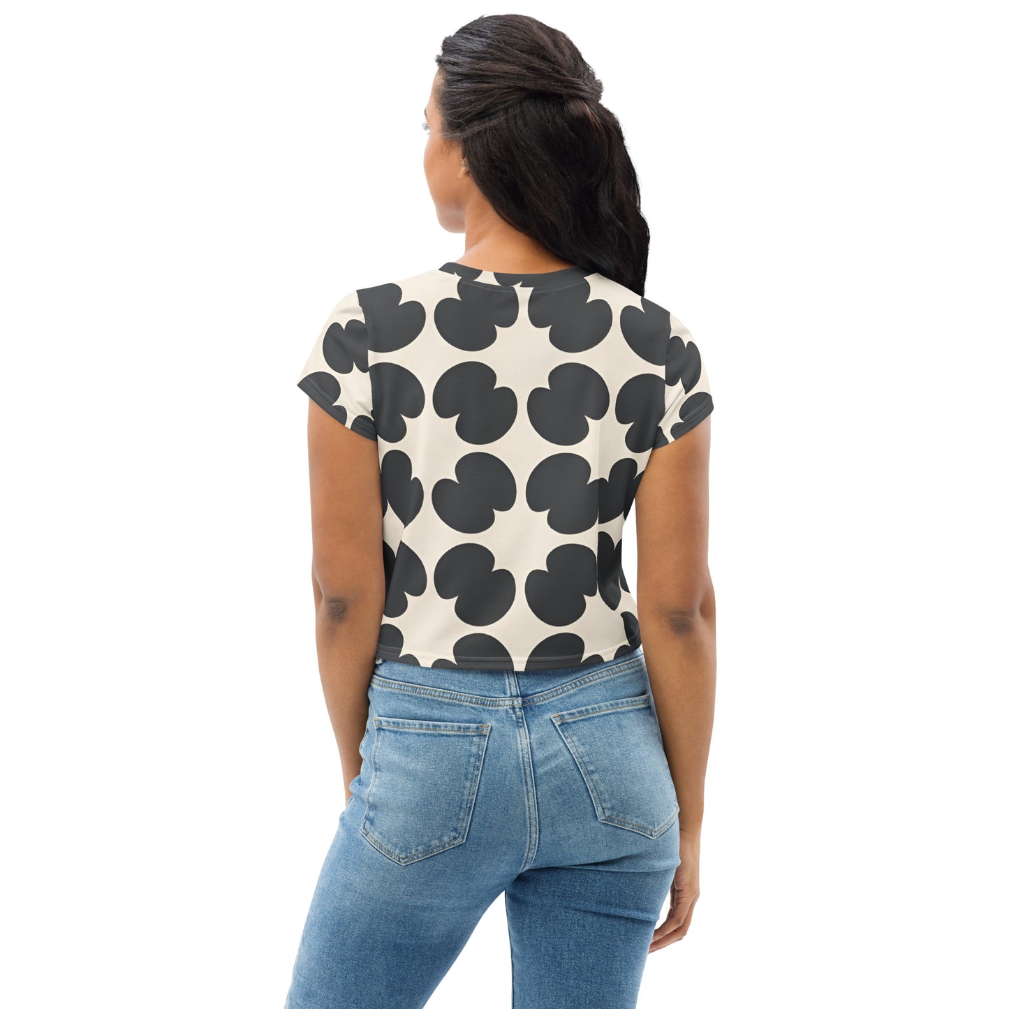 All-Over Print Crop Tee