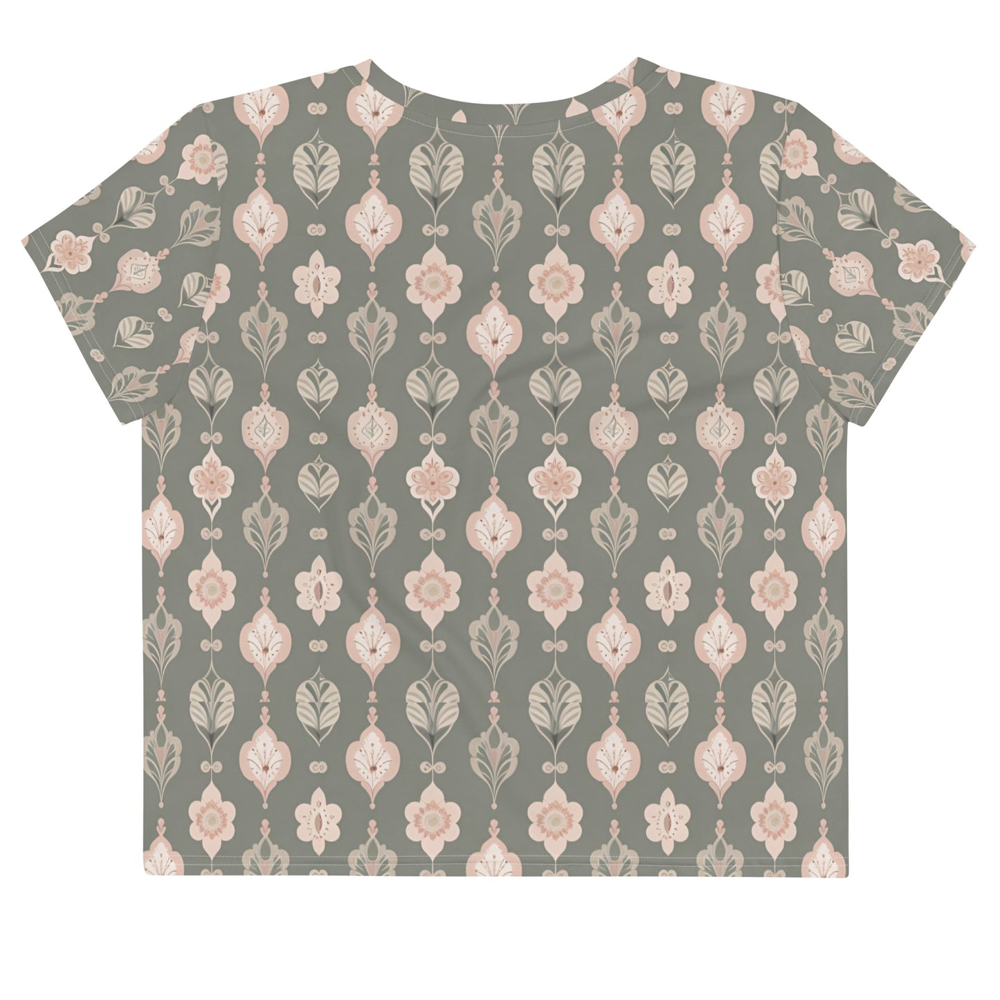 All-Over Print Crop Tee