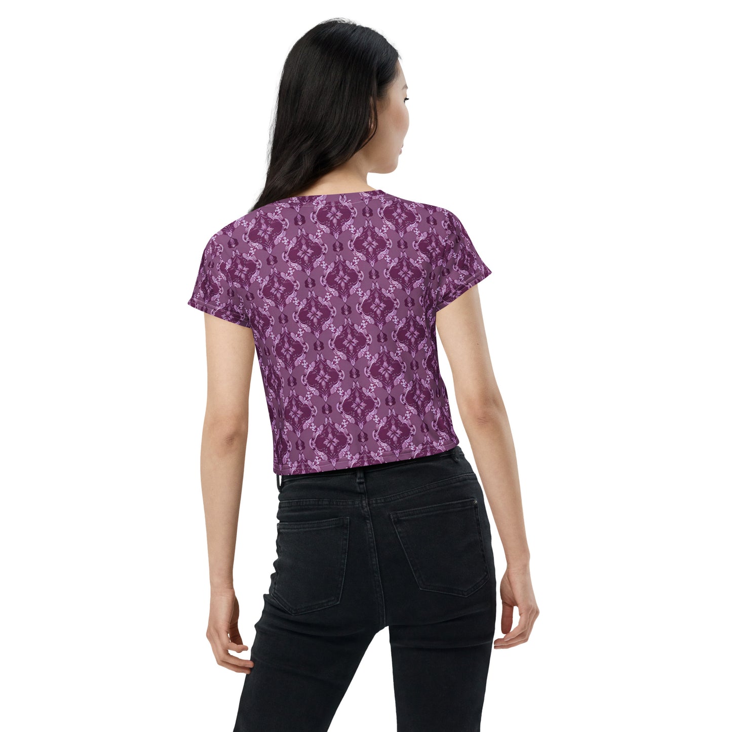 All-Over Print Crop Tee