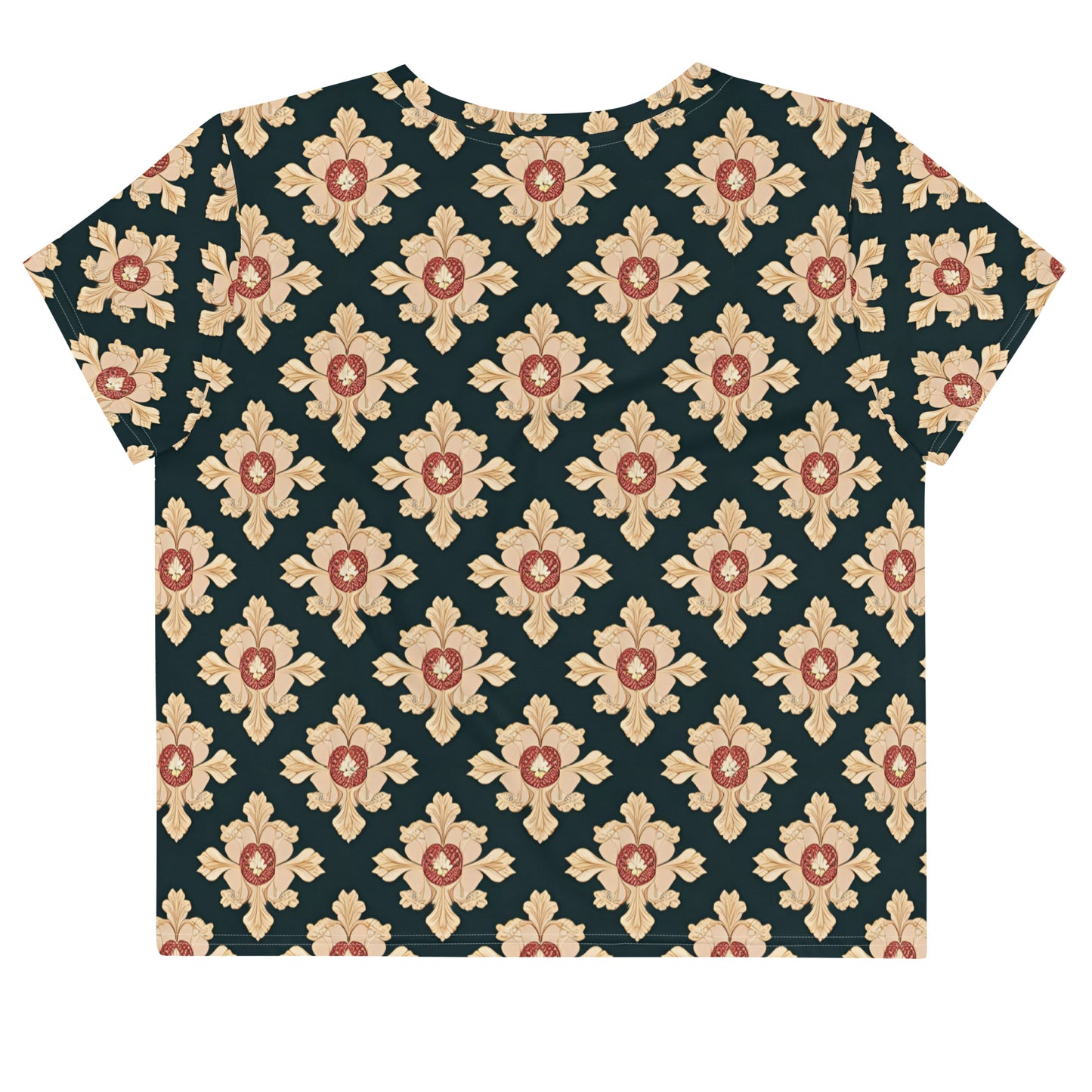 All-Over Print Crop Tee