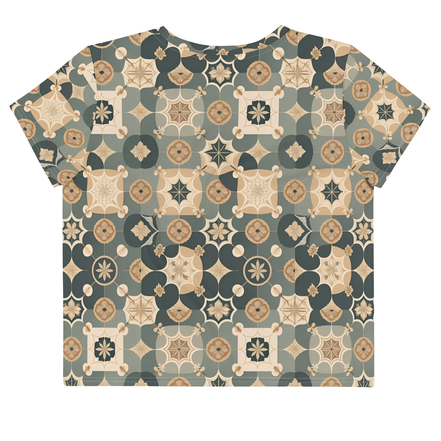 All-Over Print Crop Tee