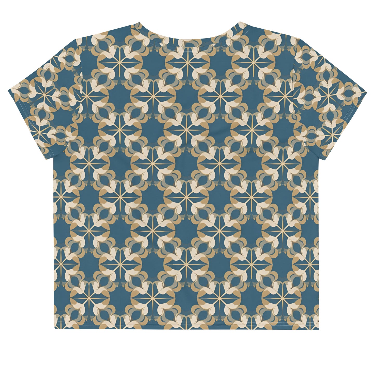 All-Over Print Crop Tee