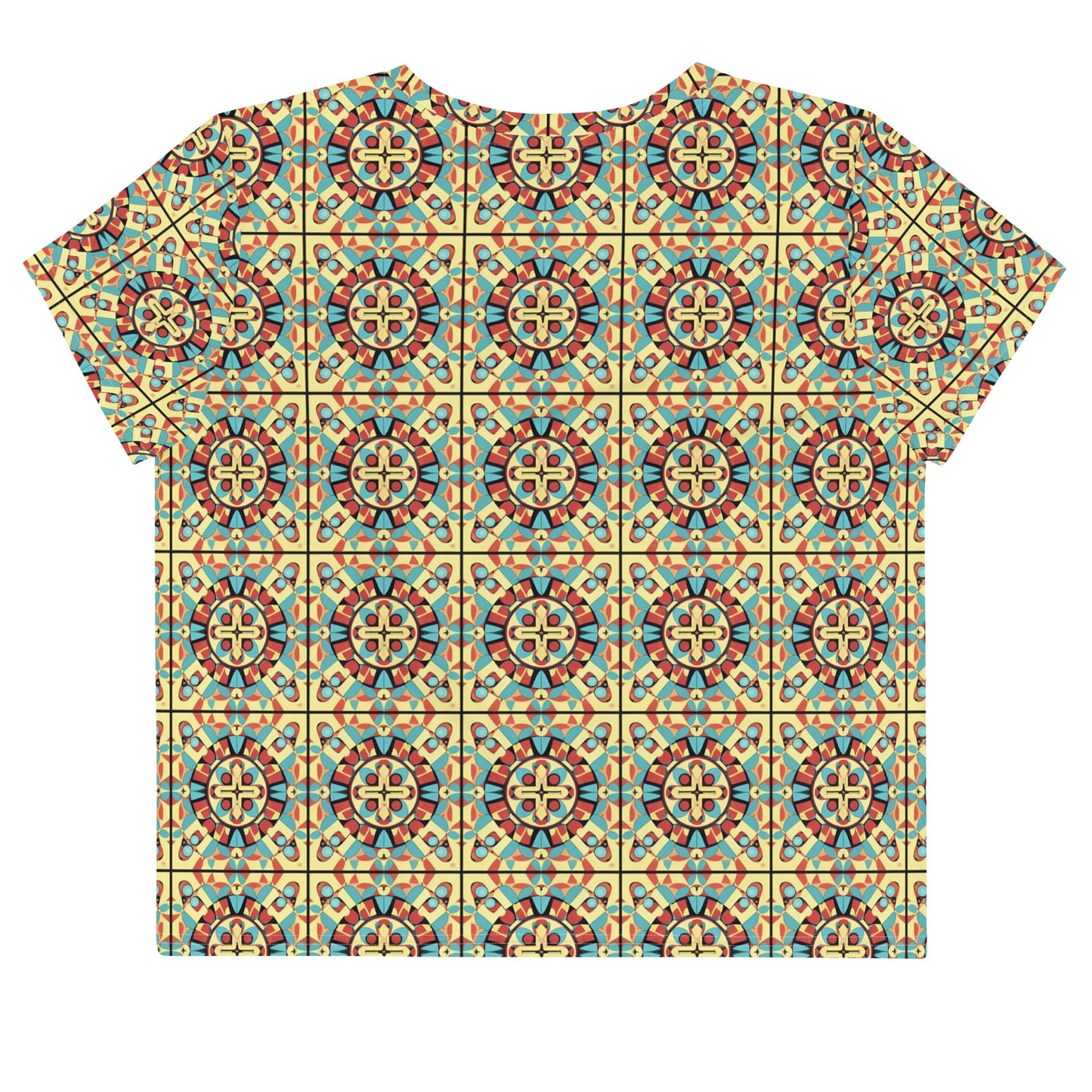 All-Over Print Crop Tee