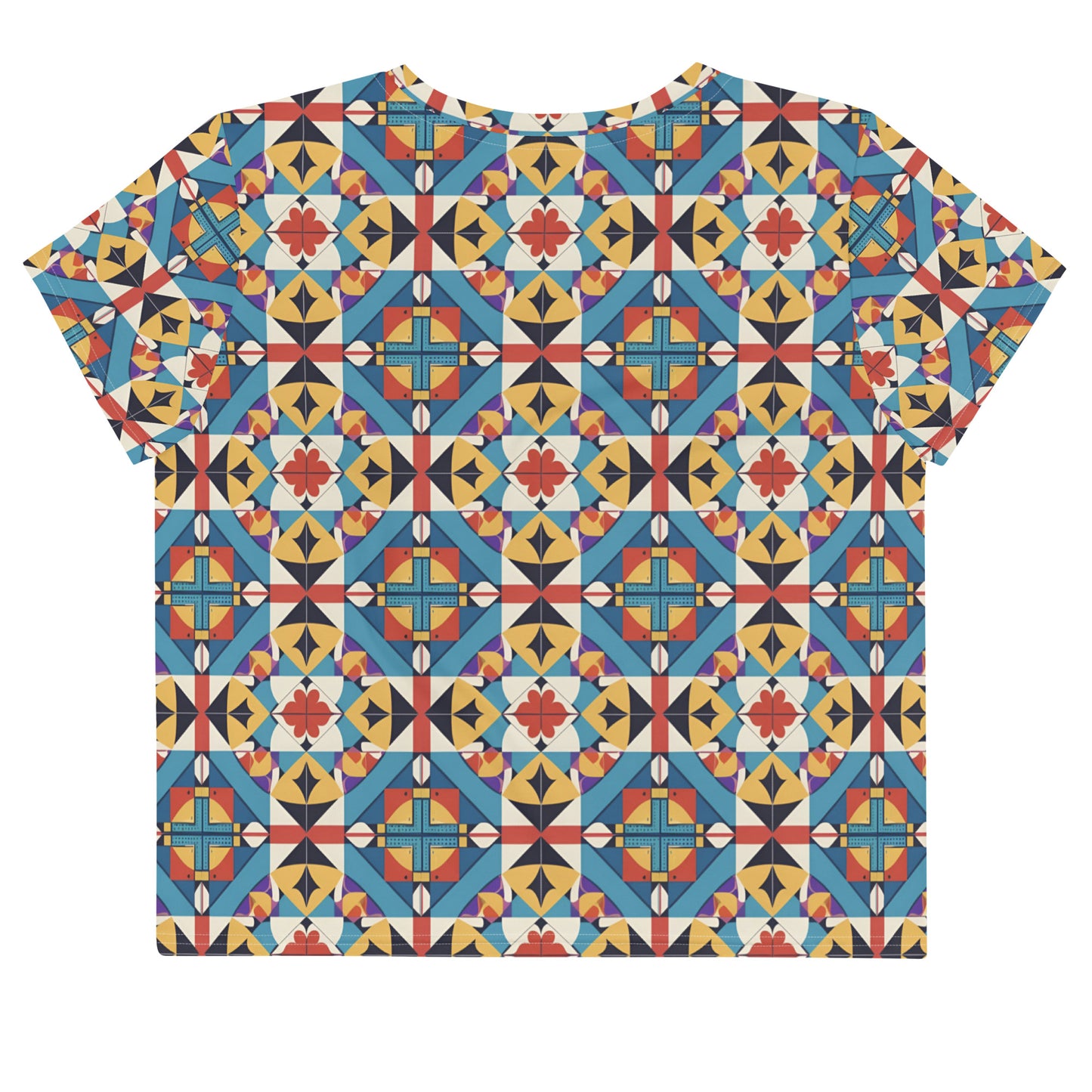 All-Over Print Crop Tee