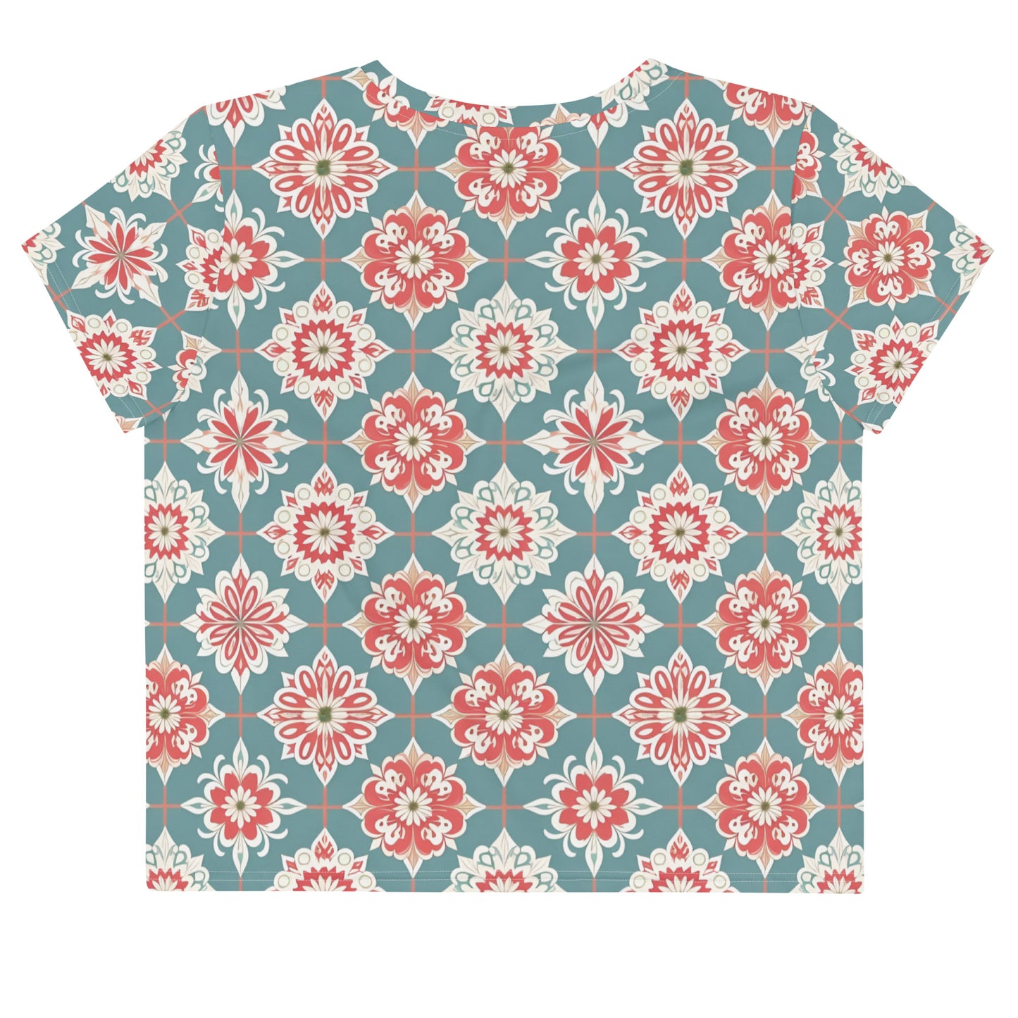 All-Over Print Crop Tee