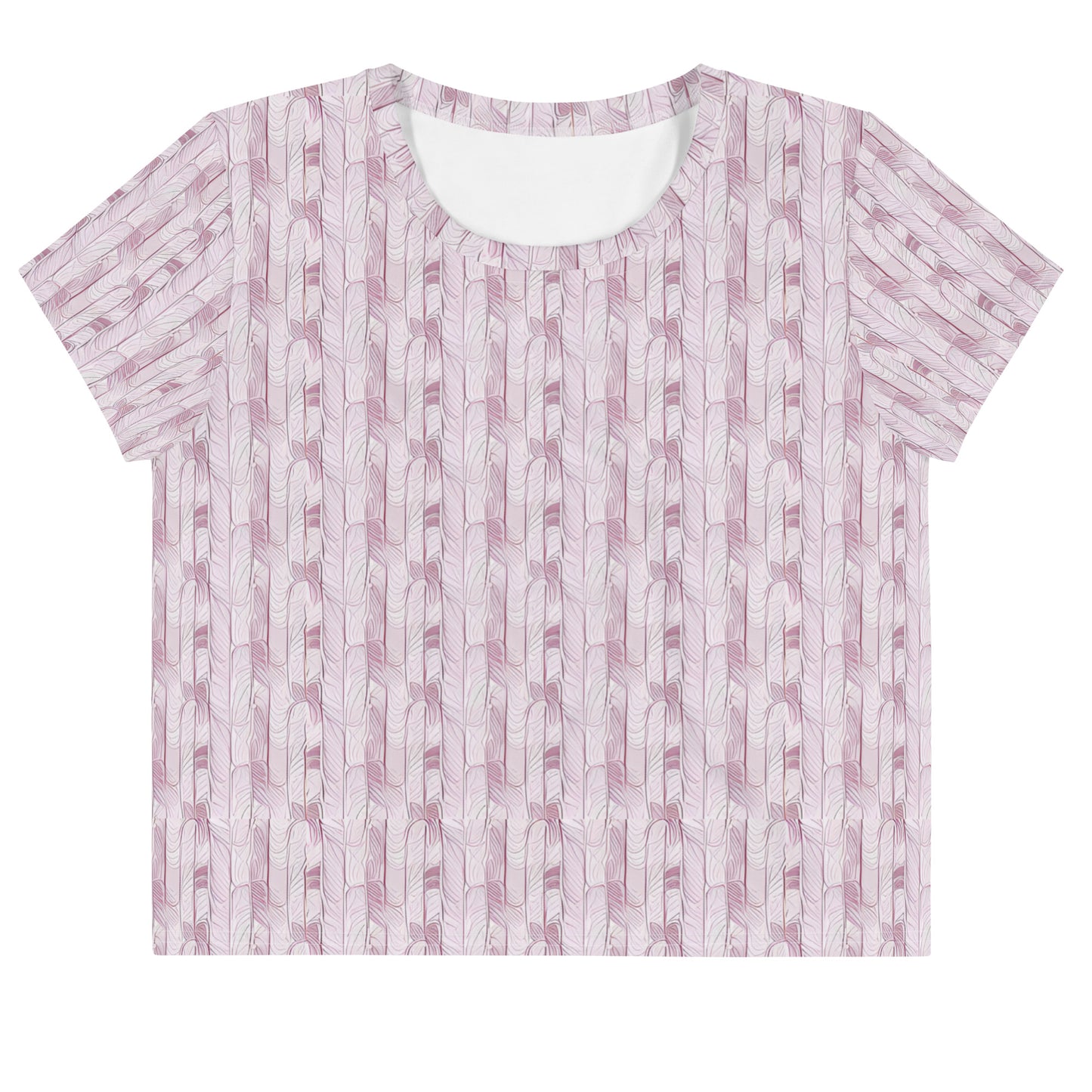 All-Over Print Crop Tee