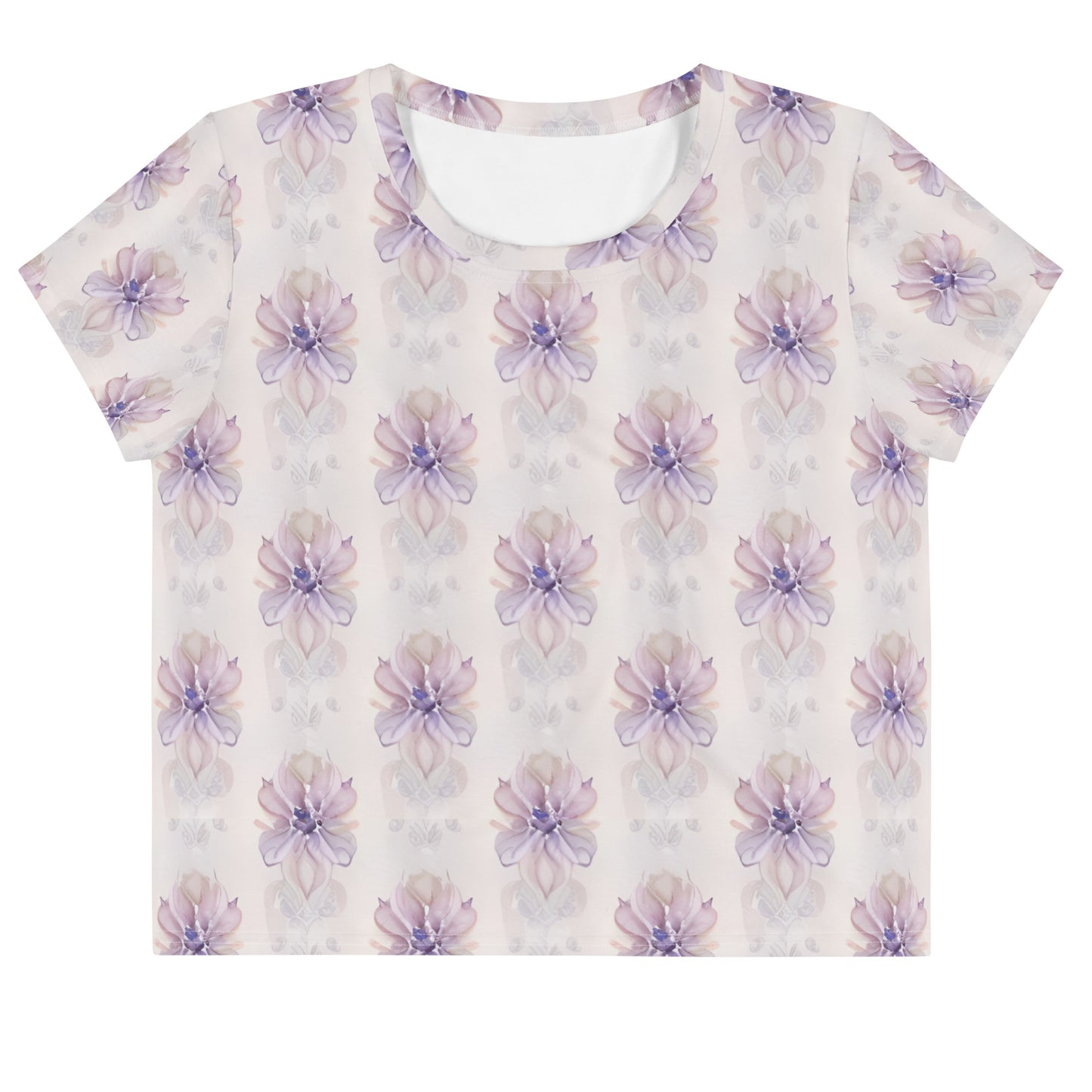 All-Over Print Crop Tee