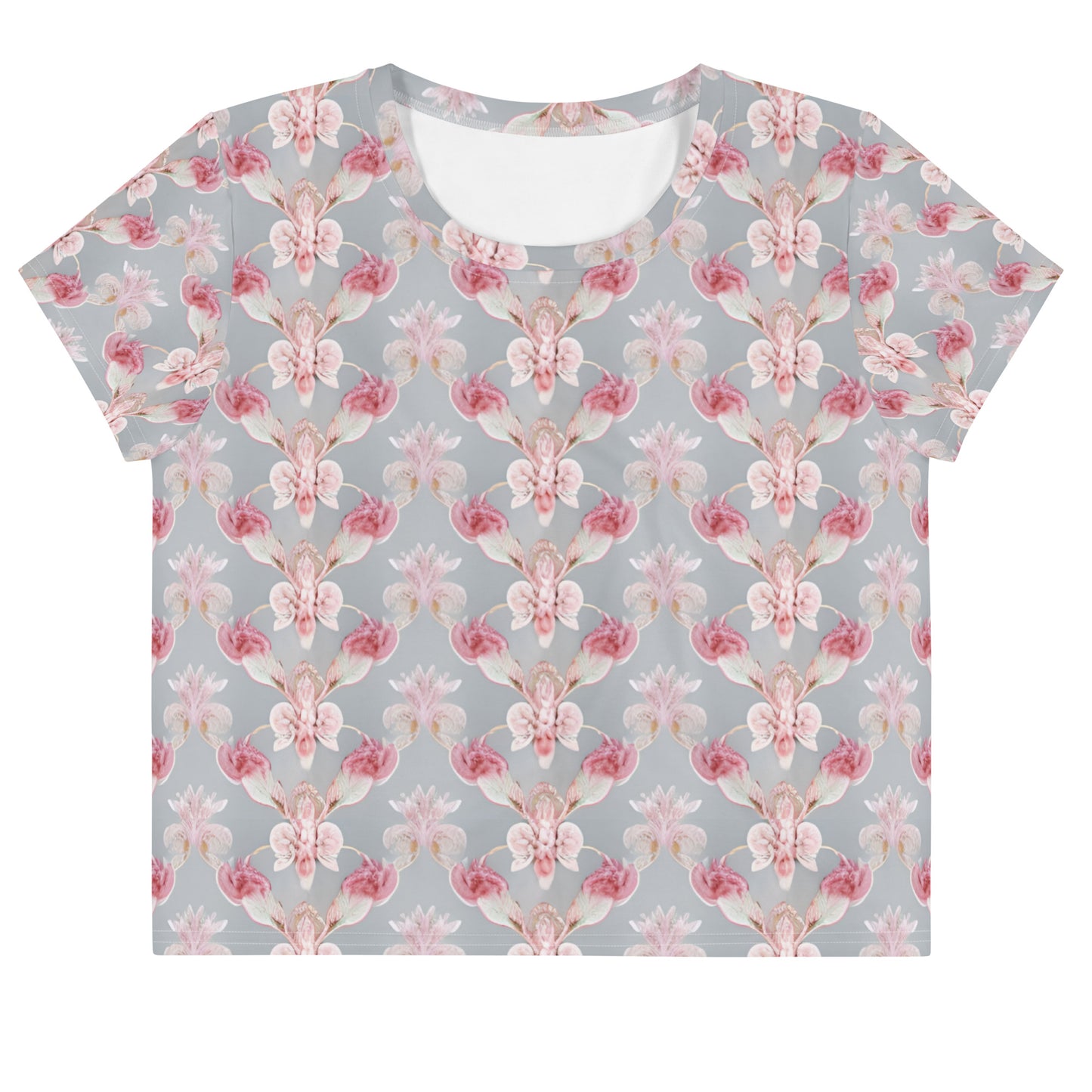 All-Over Print Crop Tee