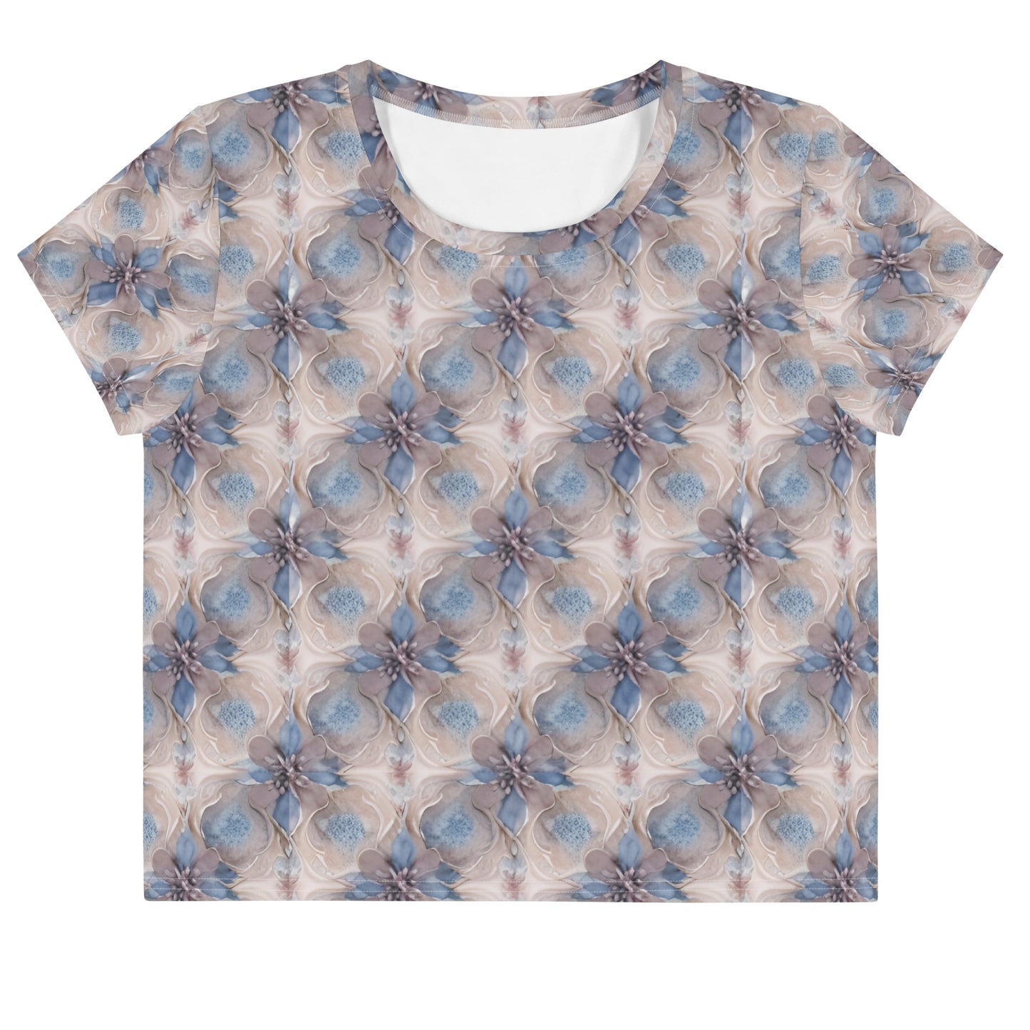 All-Over Print Crop Tee