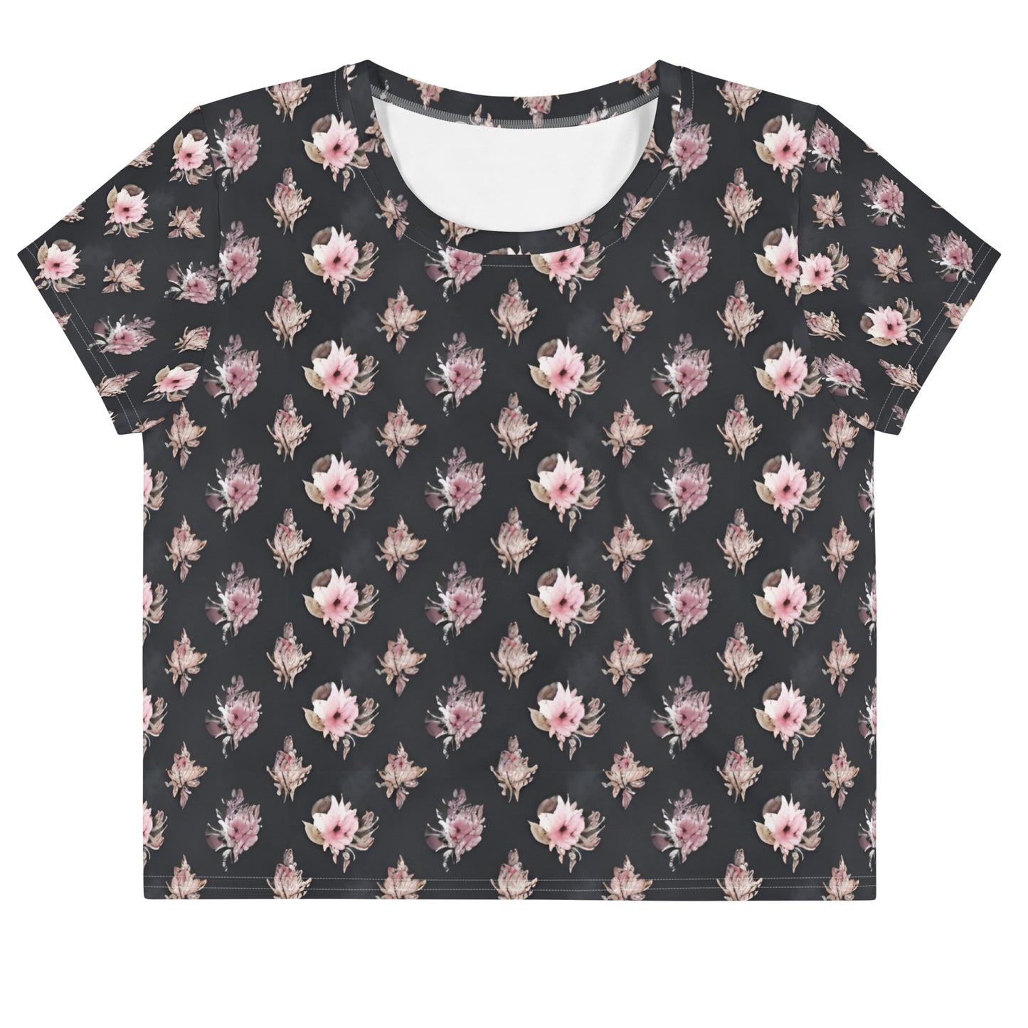 All-Over Print Crop Tee