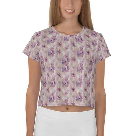 All-Over Print Crop Tee