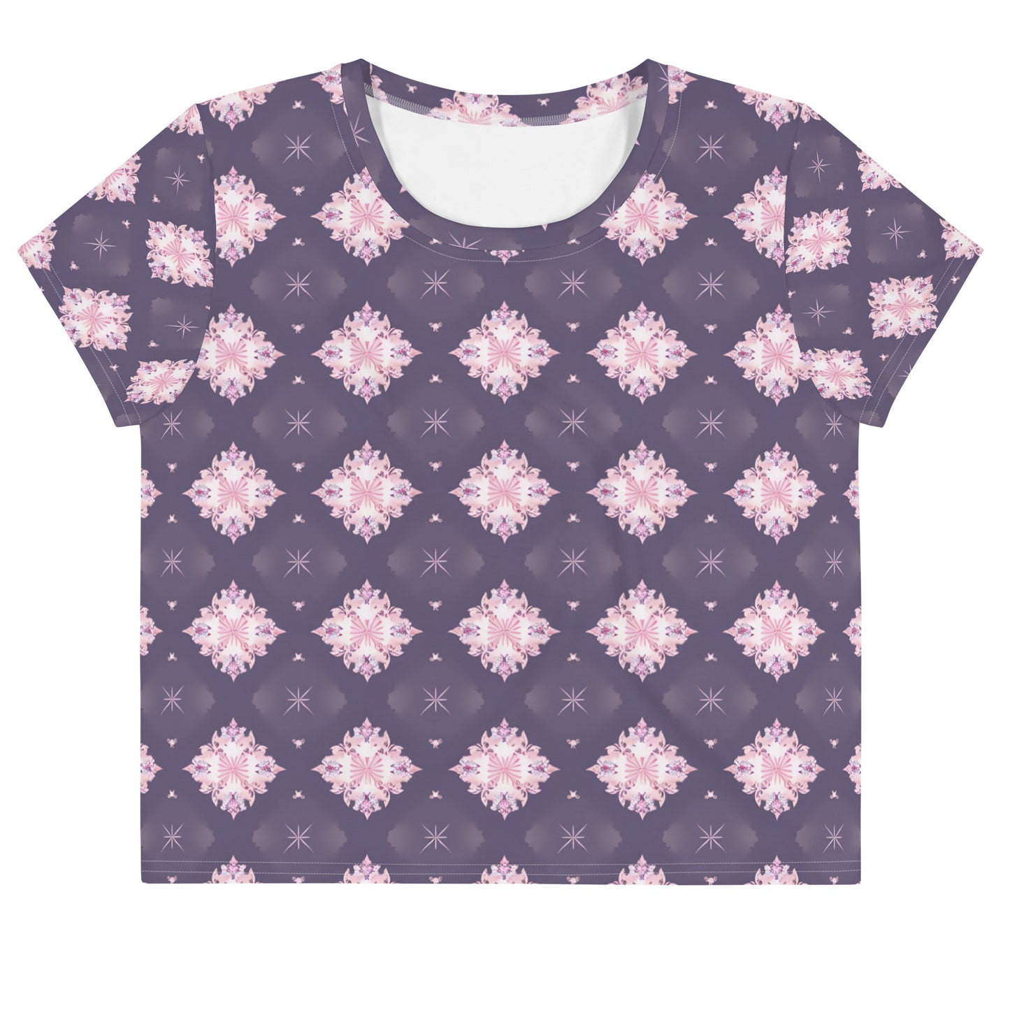 All-Over Print Crop Tee